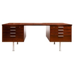 Danish Midcentury Rosewood Executive Desk, circa 1965