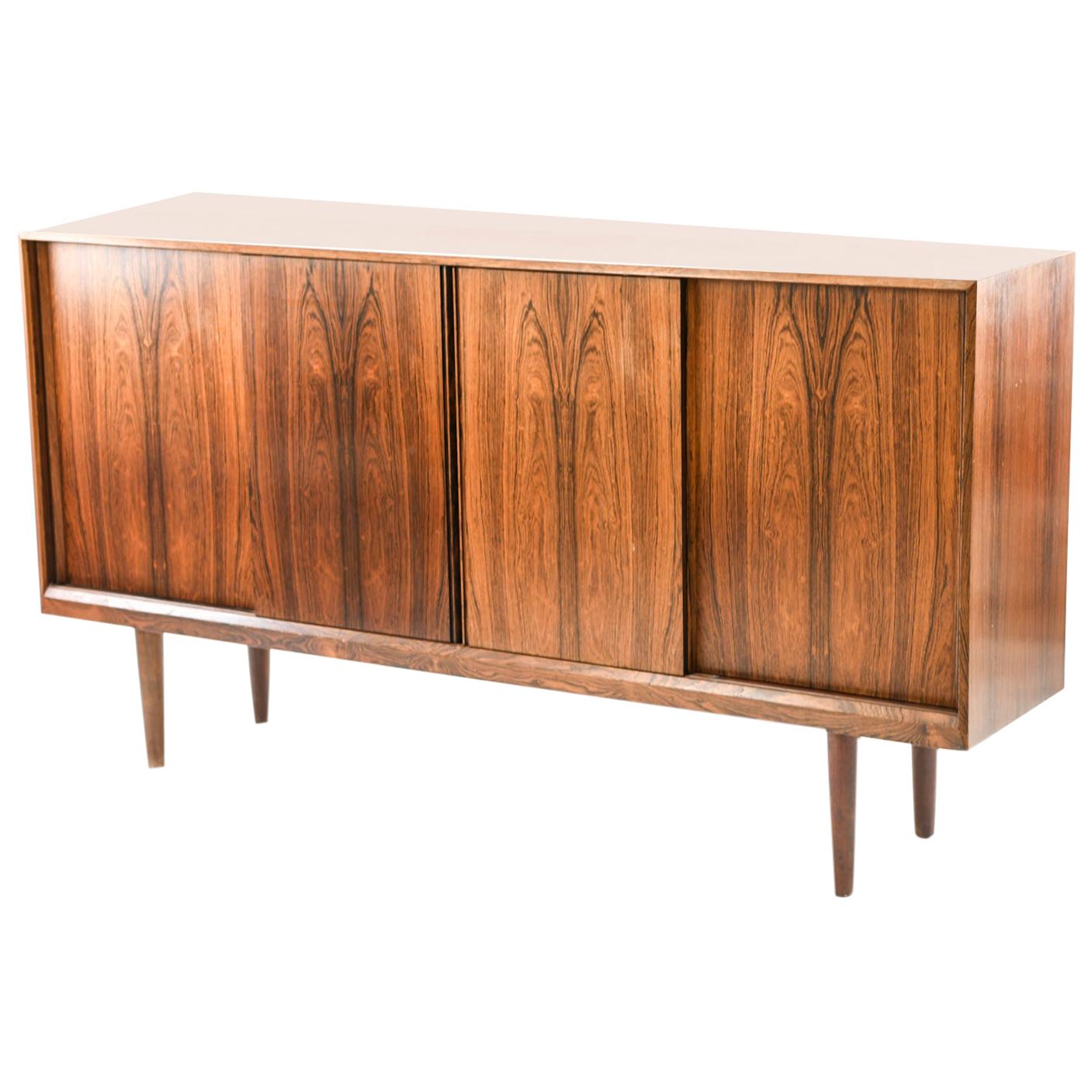 Danish Midcentury Rosewood Highboard by Olholm