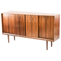 Danish Midcentury Rosewood Highboard by Olholm