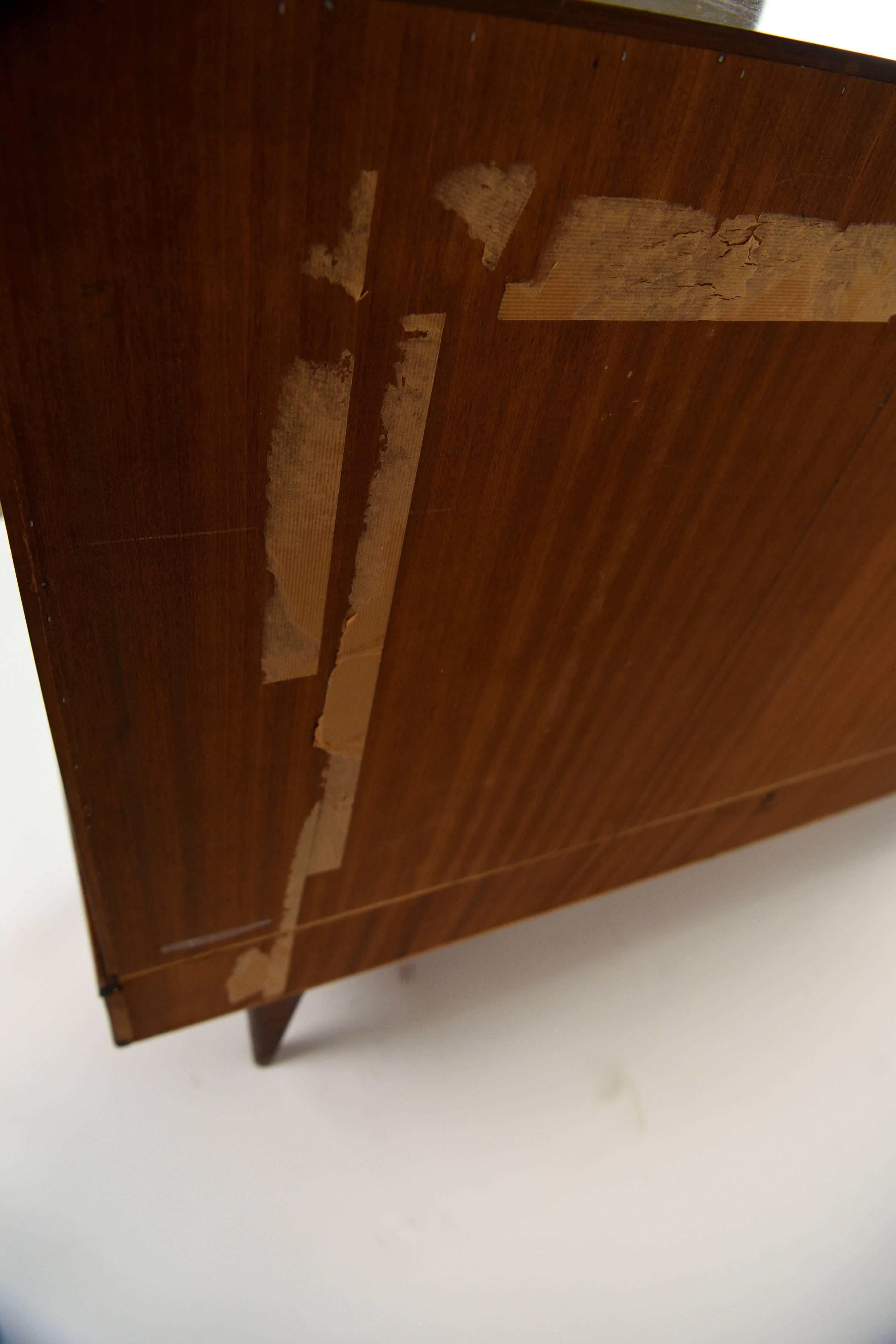 Danish Midcentury Rosewood Highboard or Sideboard Cabinet 7