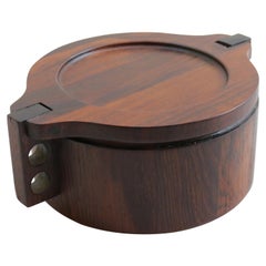 Danish Midcentury Rosewood Pot by Woodline Denmark