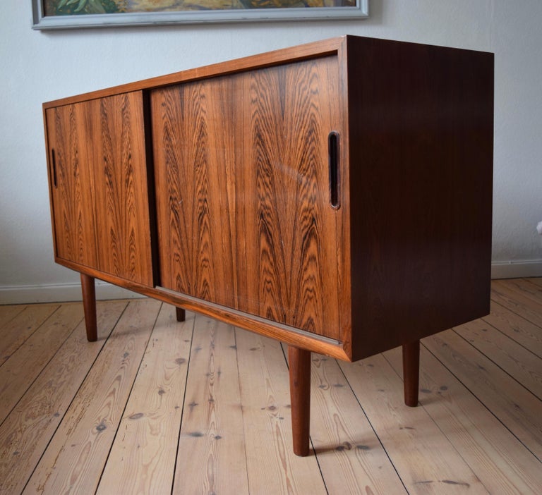 Mid-20th Century Danish Midcentury Rosewood Sideboard by Poul Hundevad, 1960s For Sale