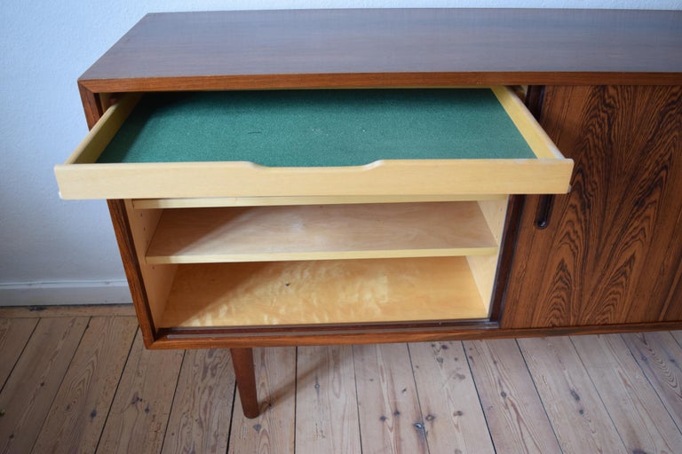 Danish Midcentury Rosewood Sideboard by Poul Hundevad, 1960s For Sale 2