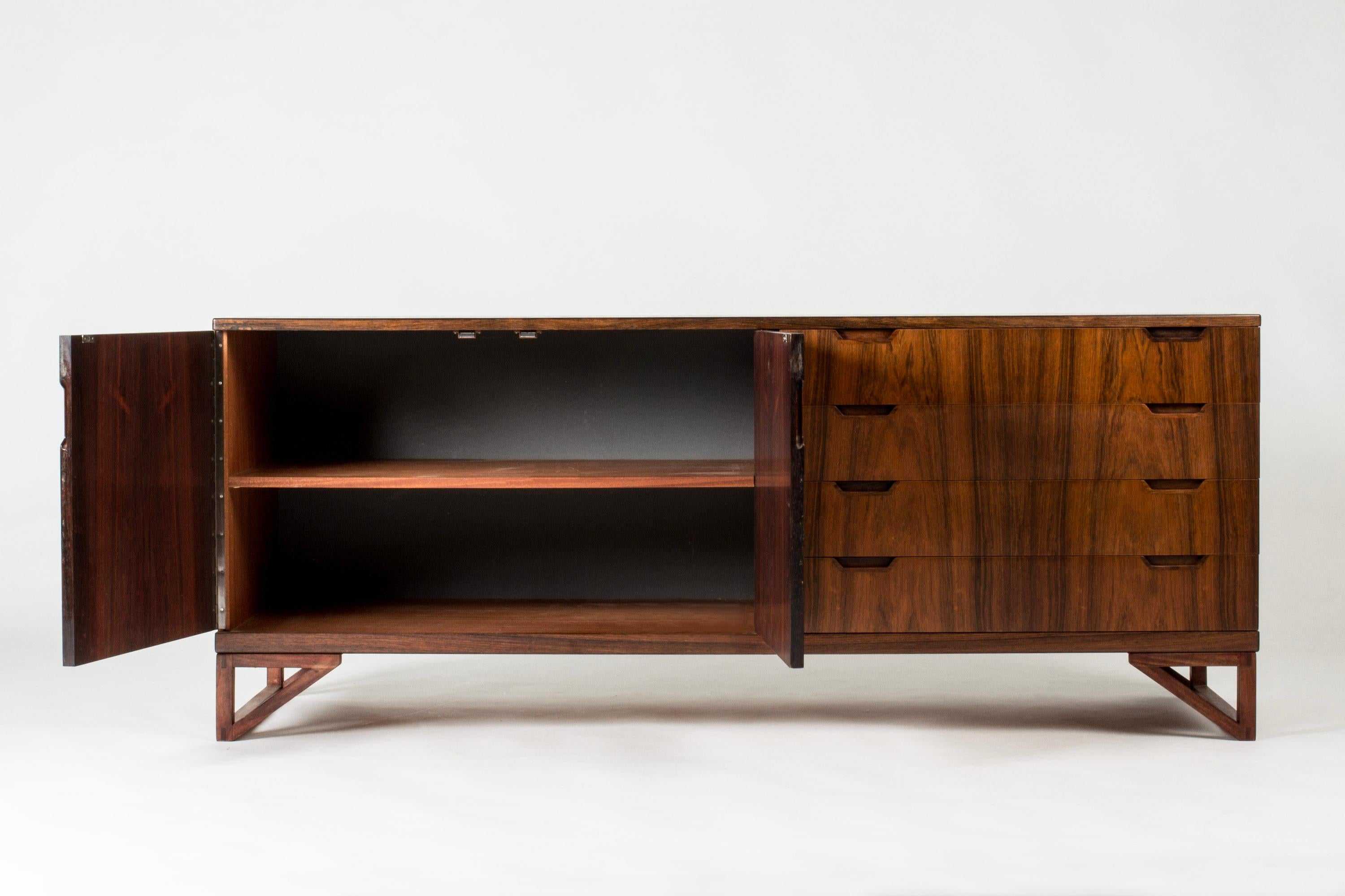 Danish Midcentury Rosewood Sideboard by Svend Langkilde, 1960s 1