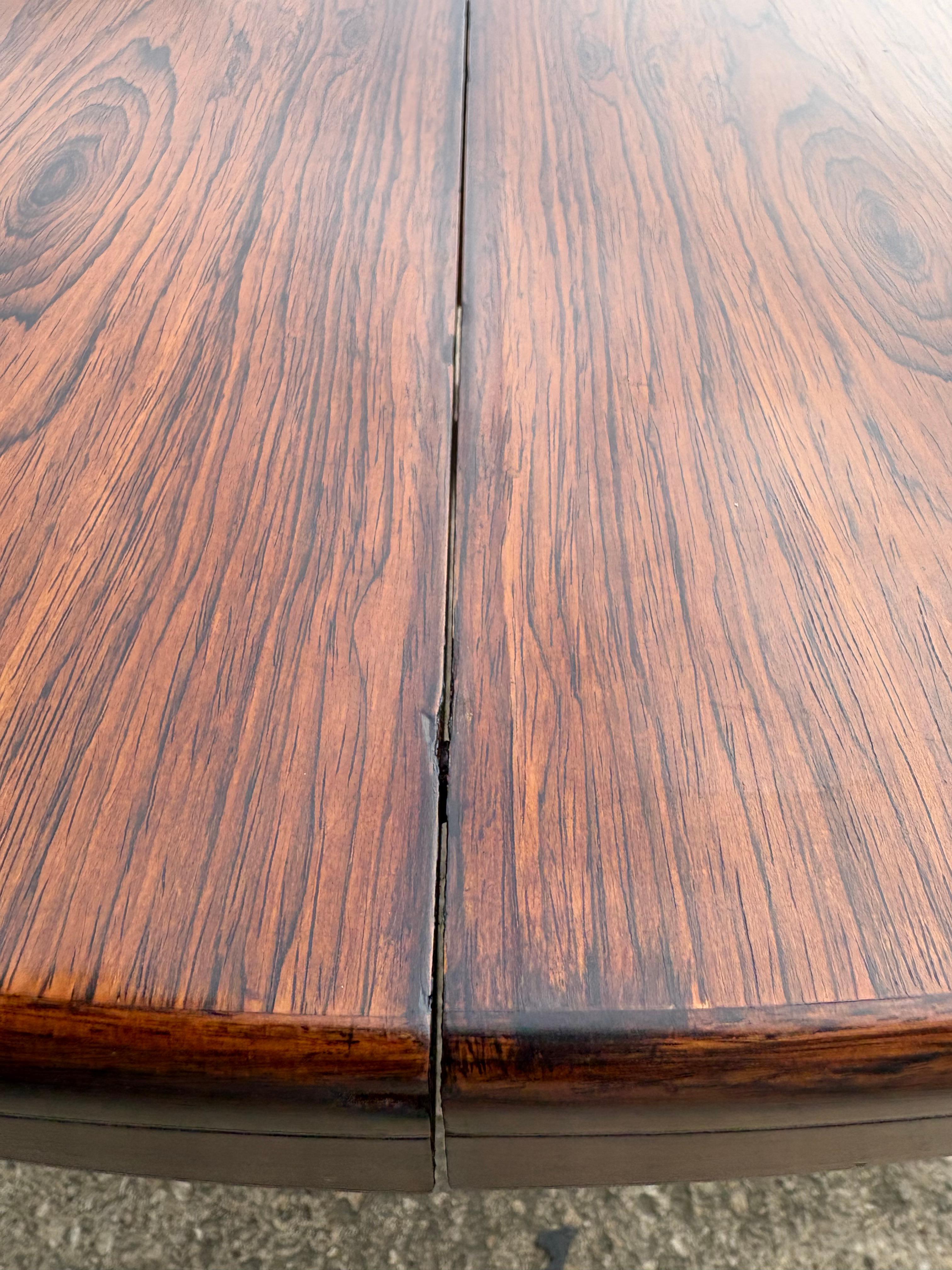 Danish Midcentury Round Dining Table made by Randers Mobelfabrik c1960 For Sale 2