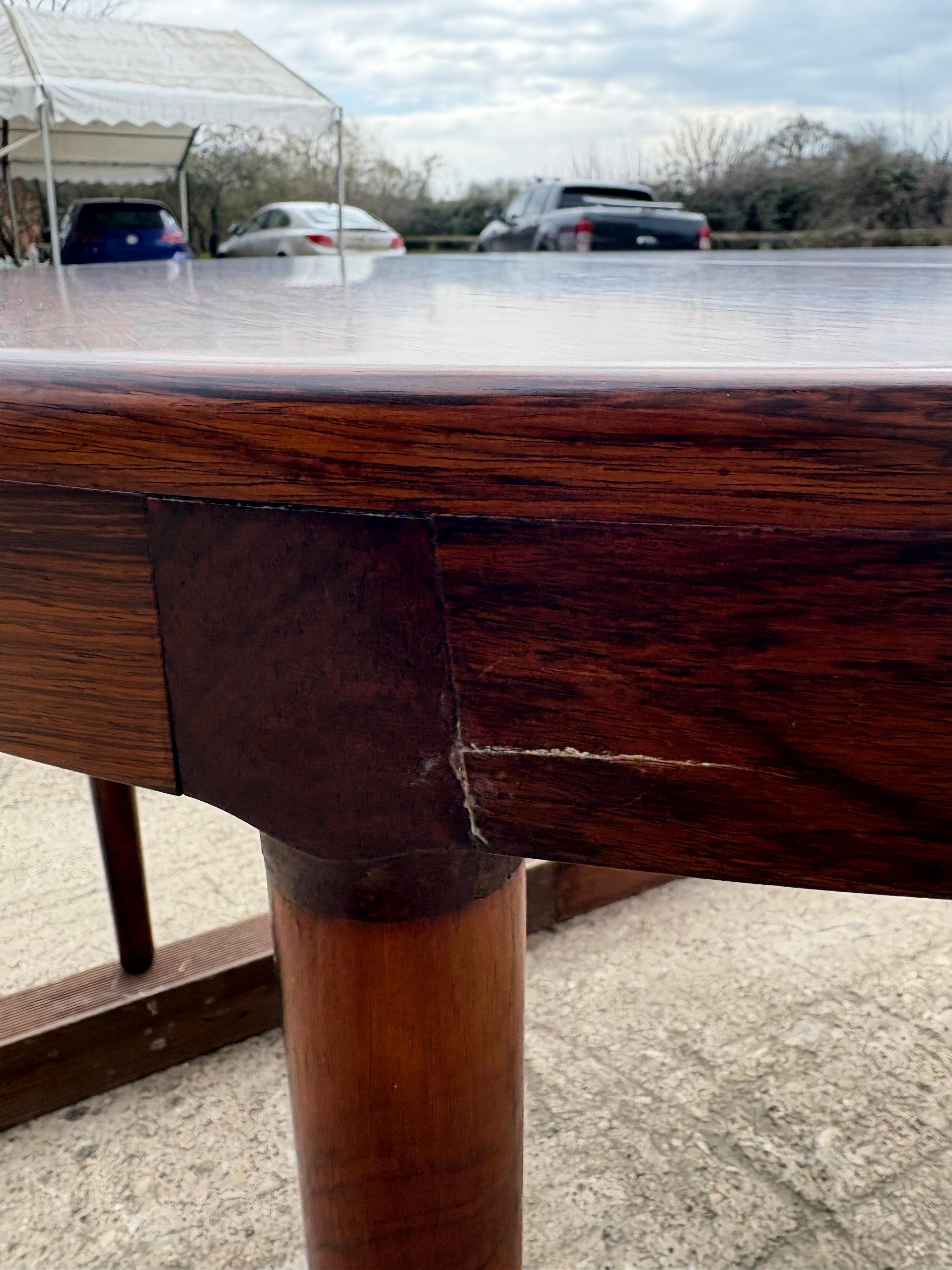 Danish Midcentury Round Dining Table made by Randers Mobelfabrik c1960 For Sale 3