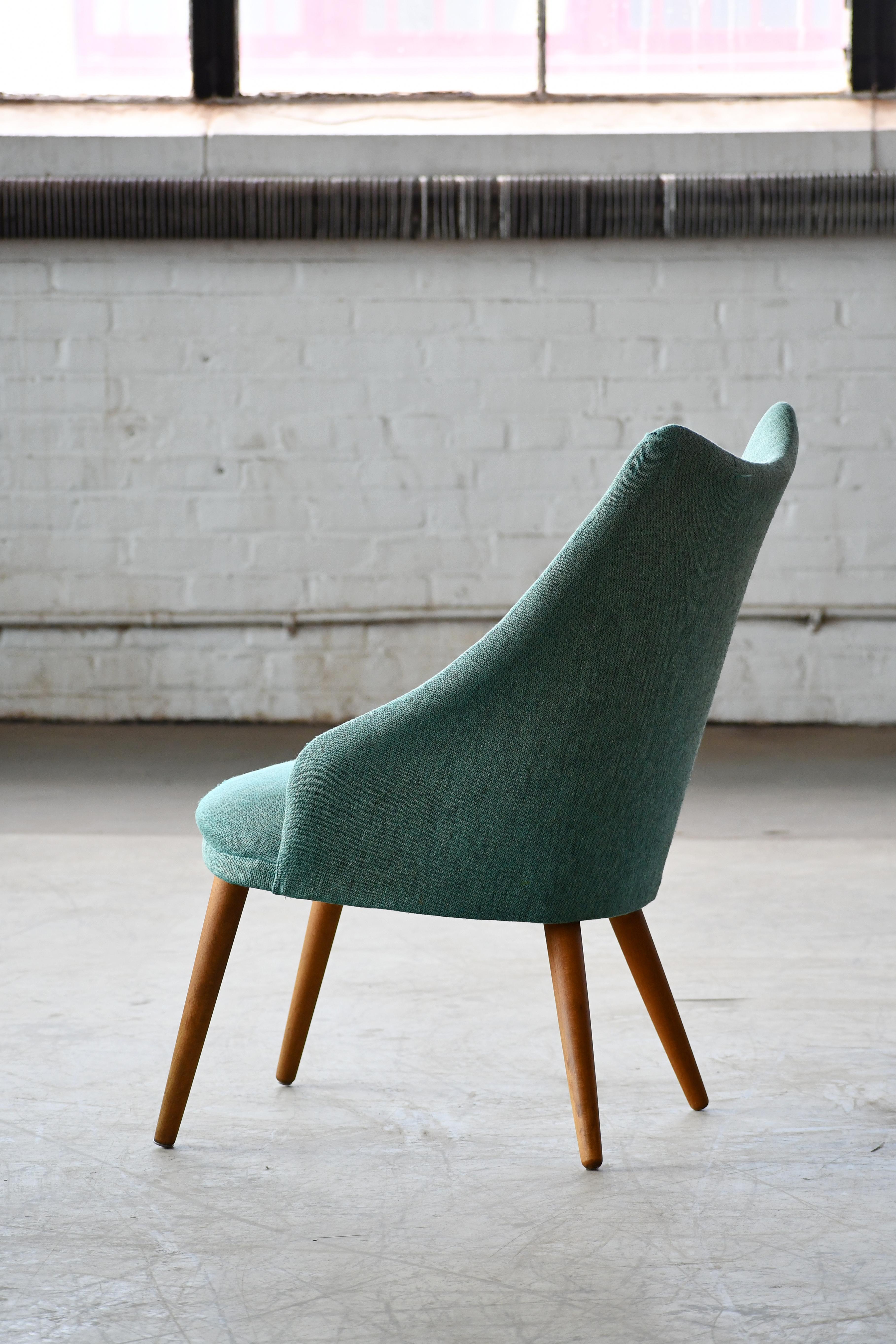 Mid-20th Century Danish Midcentury Scoop Easy Chair ca. 1960  For Sale