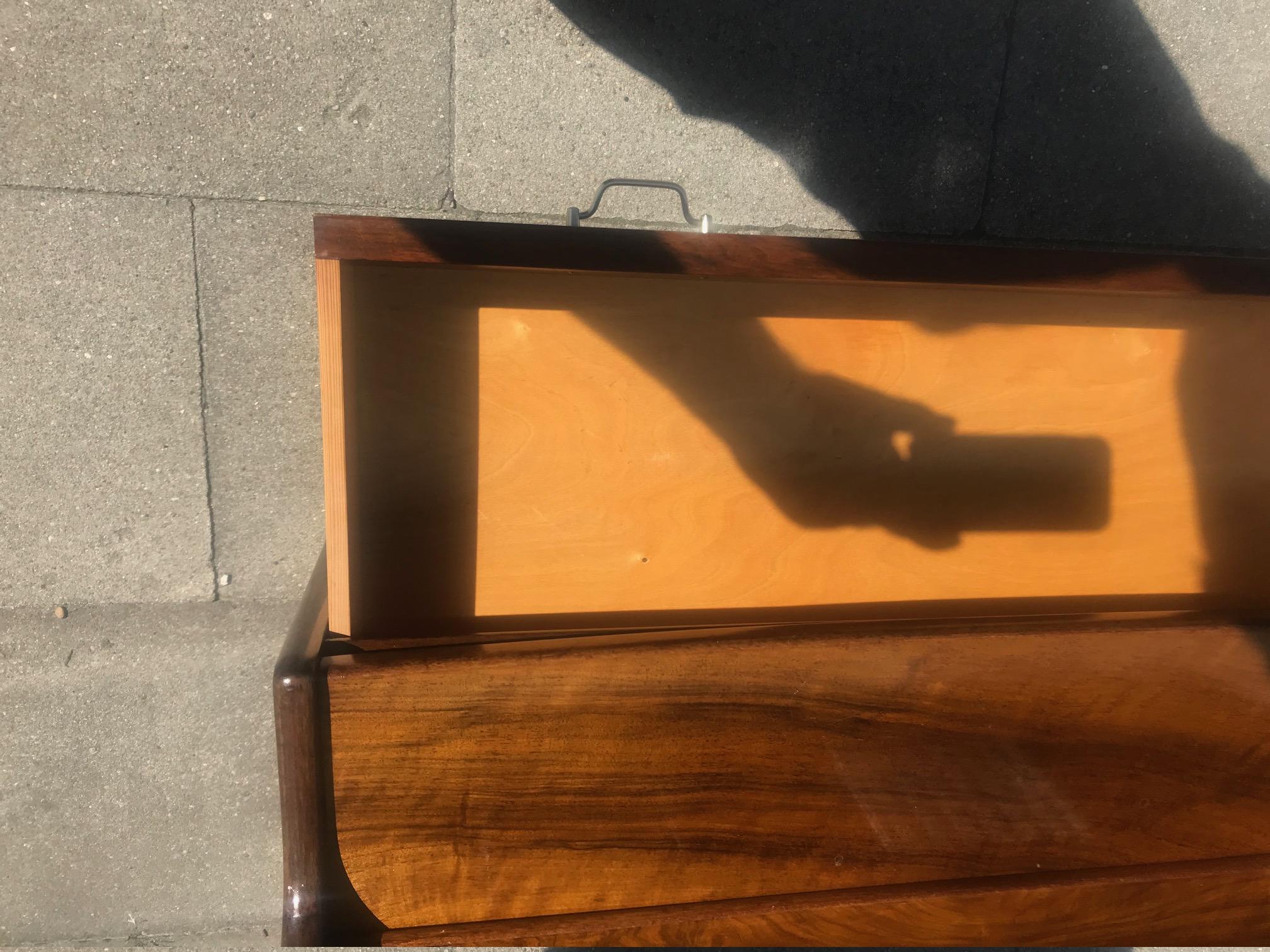 Danish Midcentury Secretaire in Walnut, 1950s For Sale 2