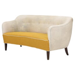 Canapé ou loveseat danois du milieu du siècle 1950