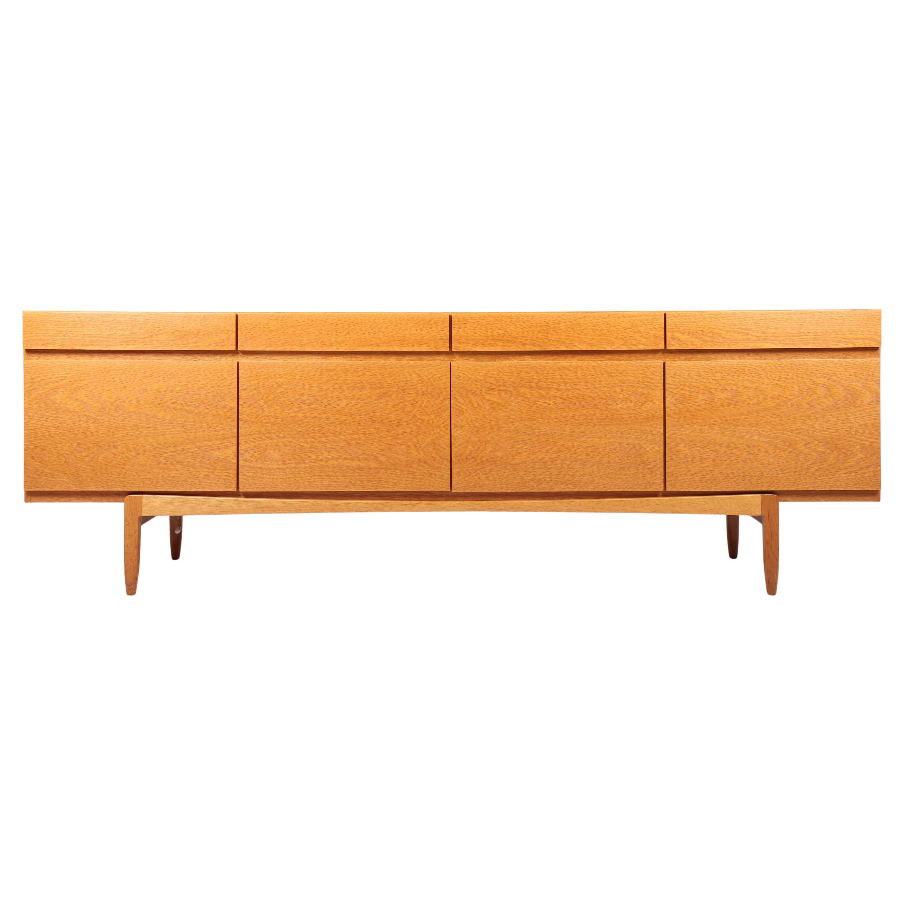 Danish Midcentury Sideboard in Oak Designed by Ib Kofod-Larsen, 1960s For Sale