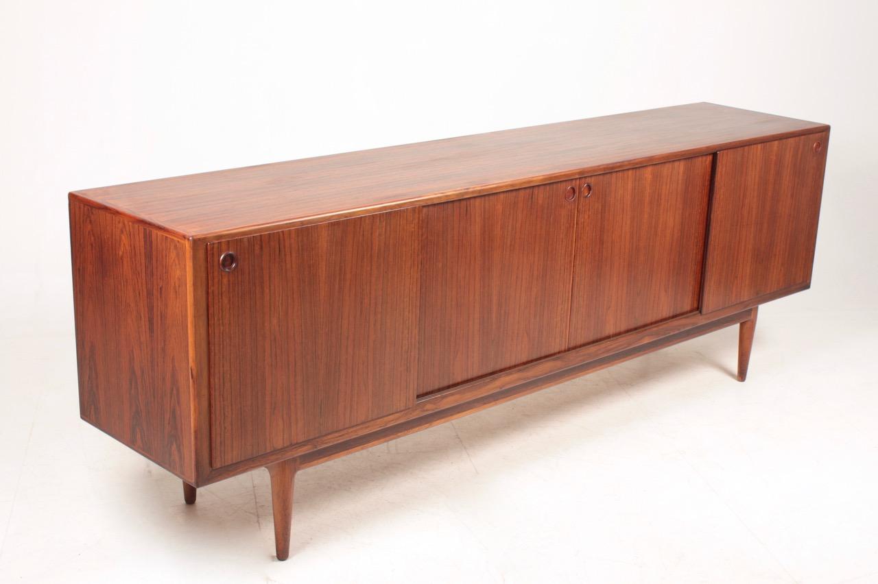 Danish Midcentury Sideboard in Rosewood, 1960s In Good Condition For Sale In Lejre, DK
