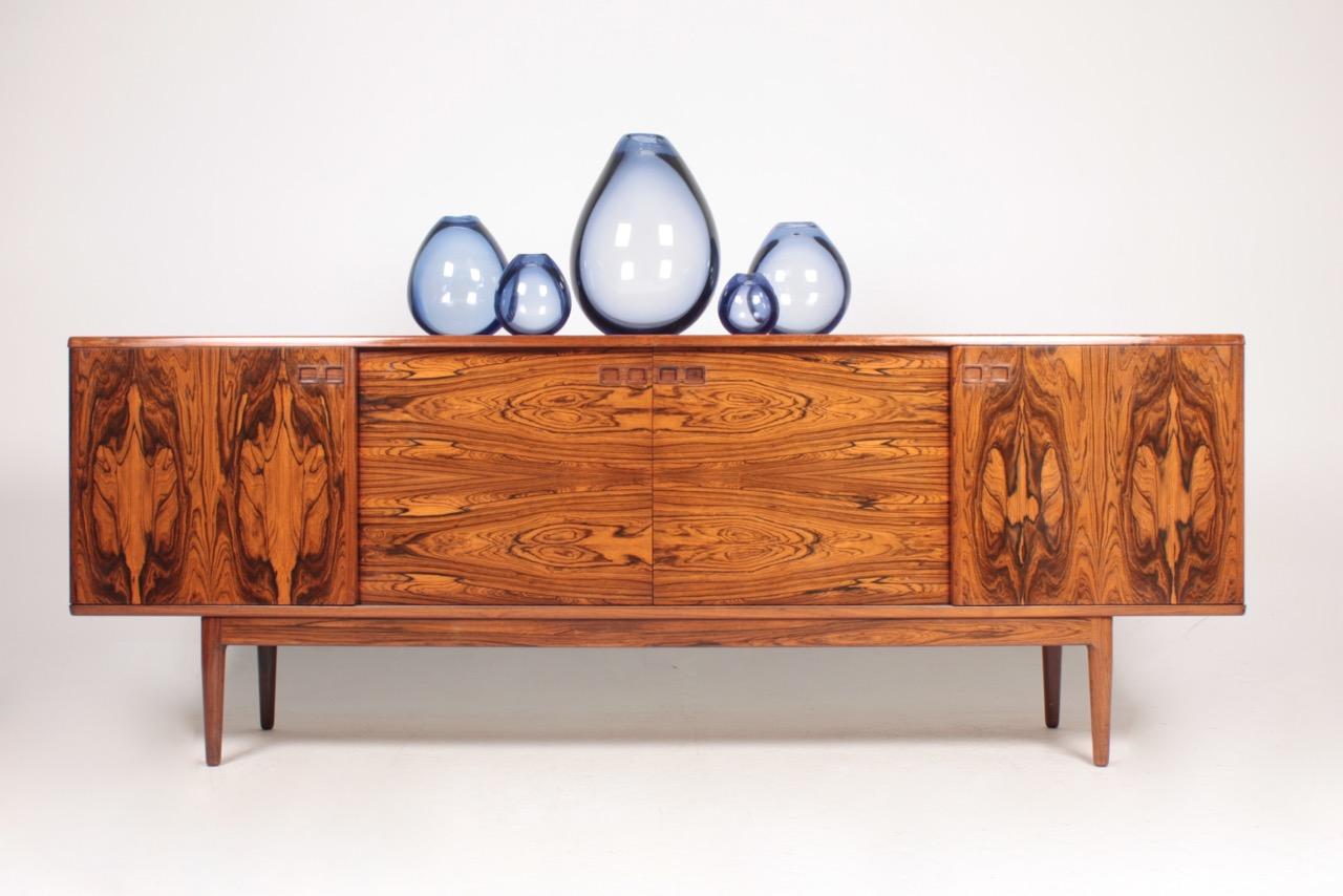 Mid-20th Century Danish Midcentury Sideboard in Rosewood Designed by Christian Linneberg, 1960s For Sale