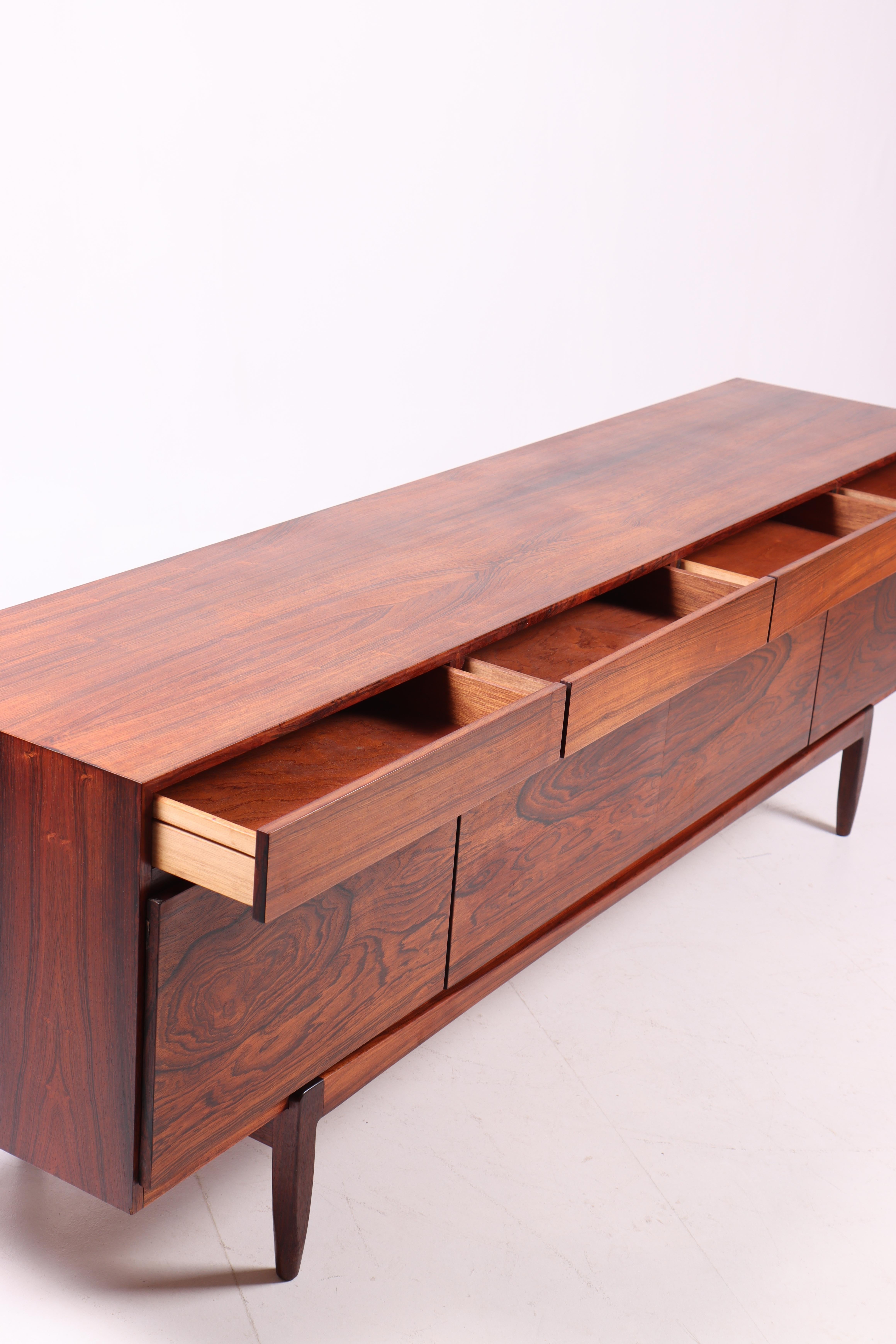Danish Midcentury Sideboard in Rosewood Designed by Ib Kofod-Larsen, 1960s 5