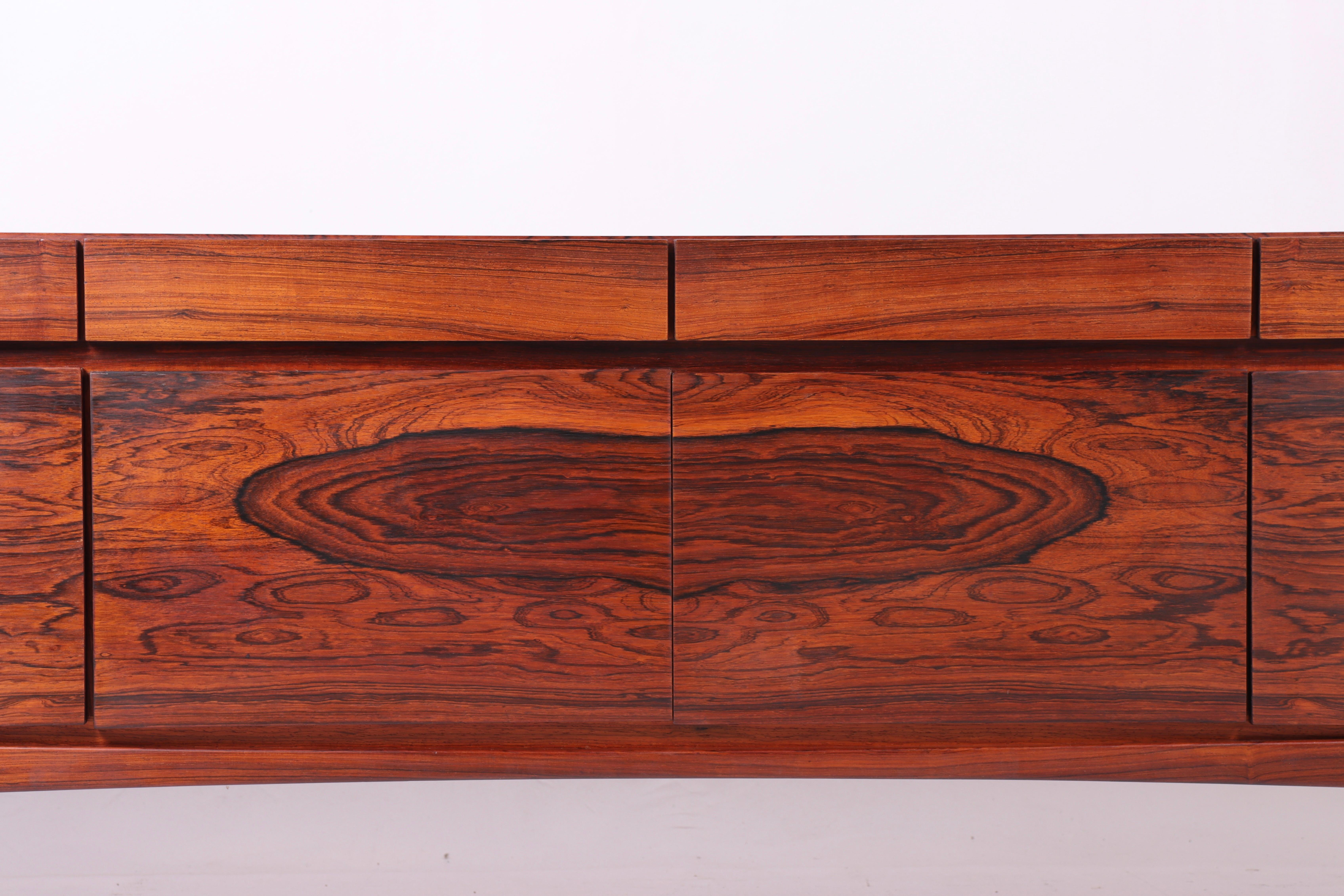 Scandinavian Modern Danish Midcentury Sideboard in Rosewood Designed by Ib Kofod-Larsen, 1960s