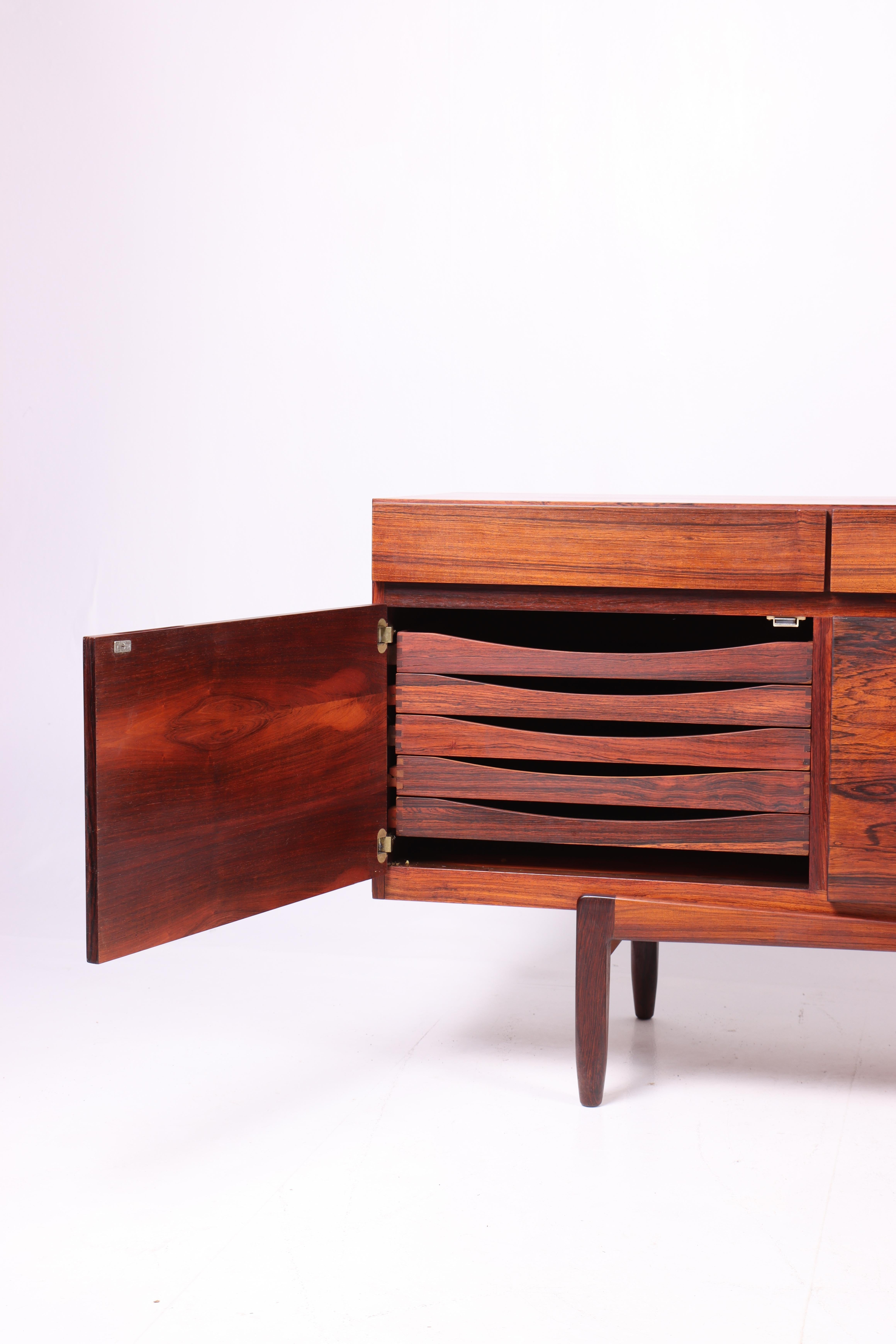 Danish Midcentury Sideboard in Rosewood Designed by Ib Kofod-Larsen, 1960s In Good Condition In Lejre, DK