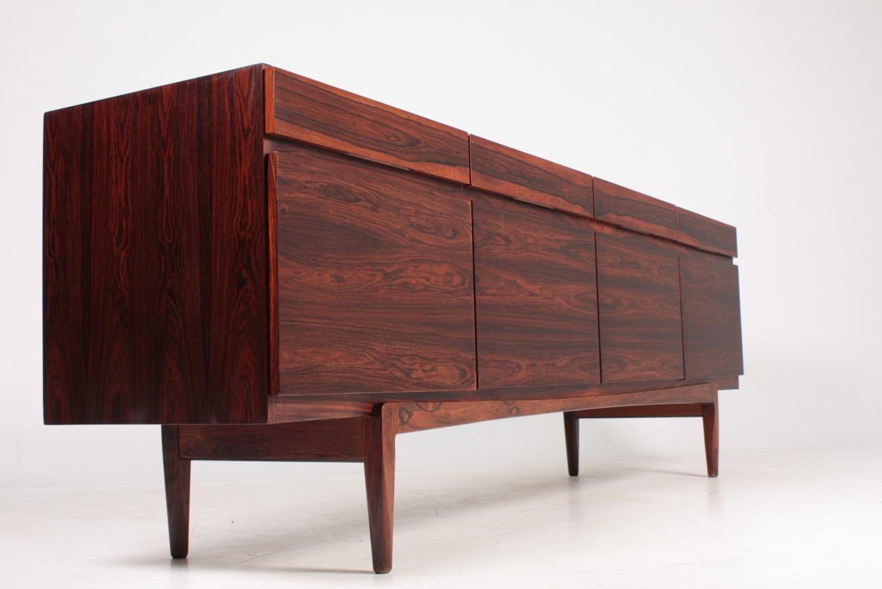Danish Midcentury Sideboard in Rosewood Designed by Ib Kofod-Larsen, 1960s 2