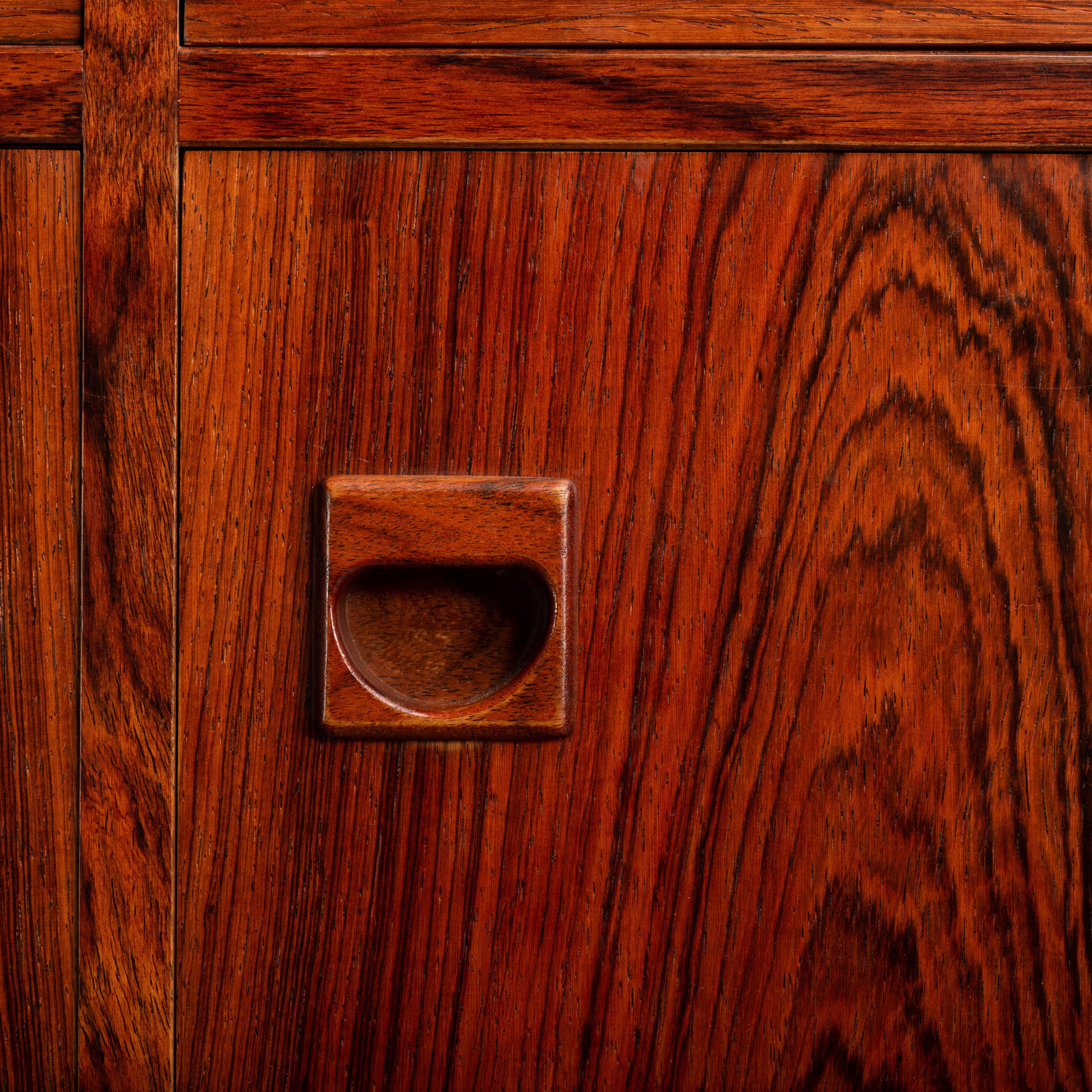Wood Danish Midcentury Small Sideboard by Brouer for the Brouer Møbelfabrik, 1960s
