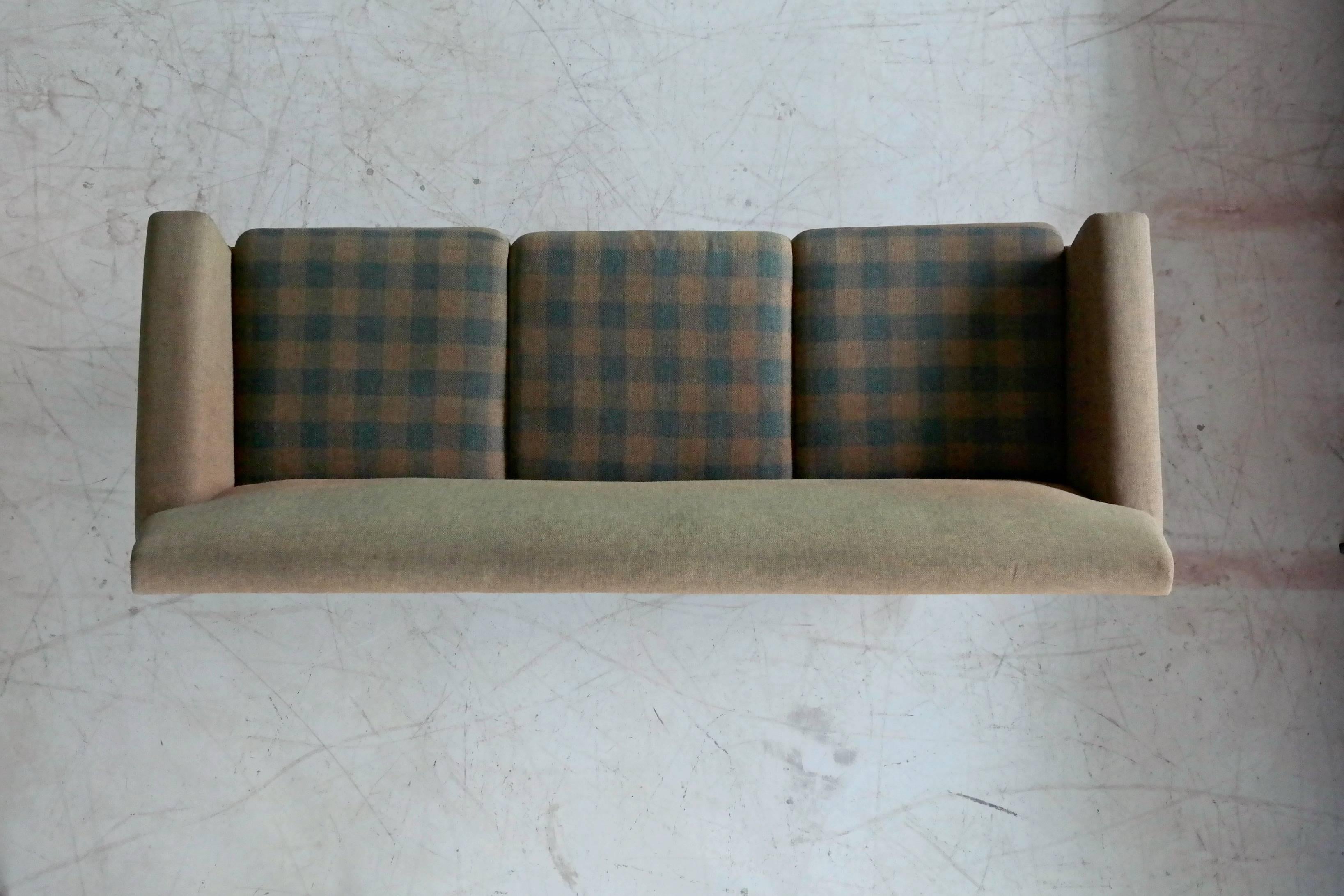 Danish Midcentury Sofa and Lounge Chair in the Style of Kurt Ostervig 1