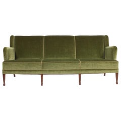Danish Midcentury Sofa by Cabinetmaker Frits Henningsen, 1940s