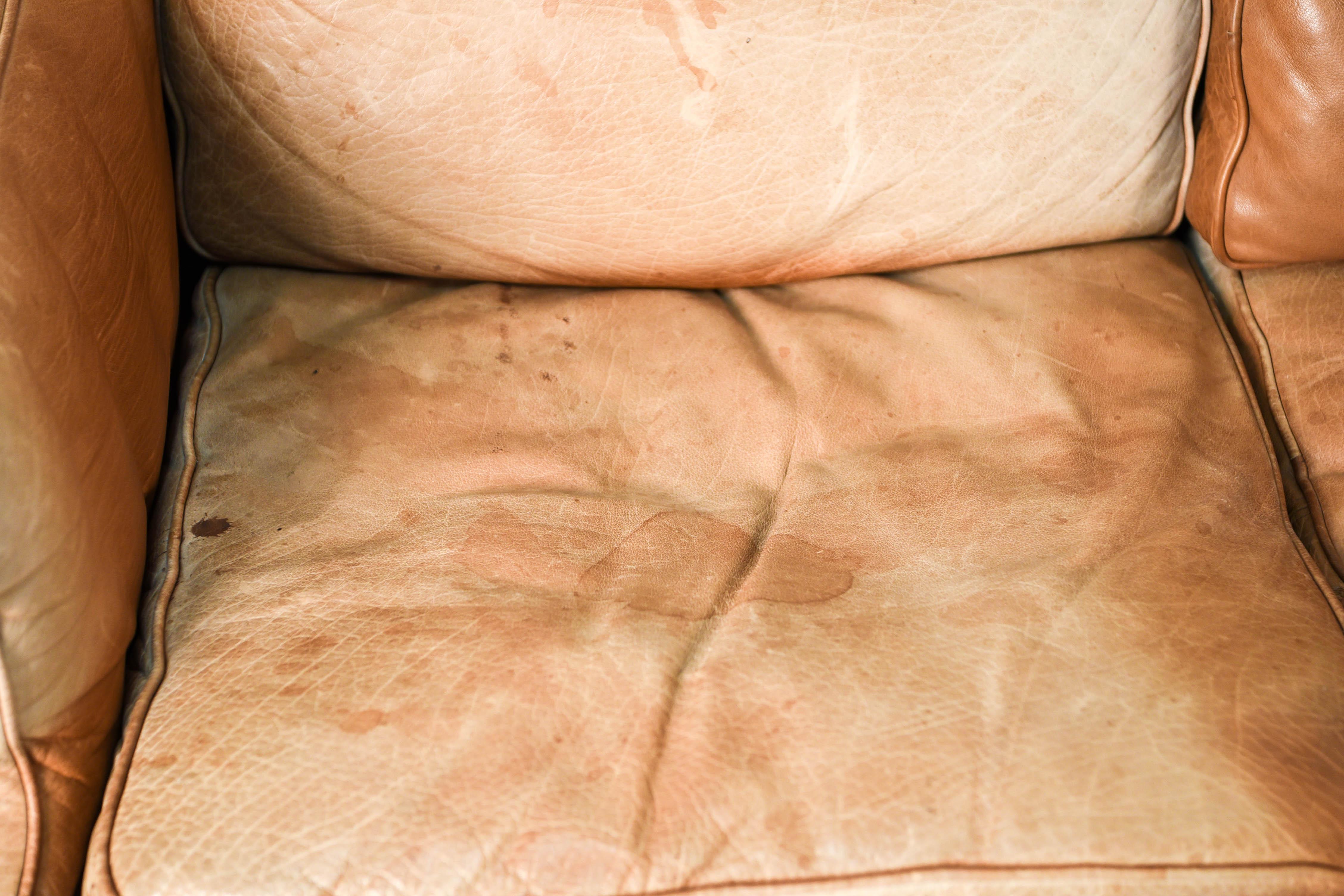 Leather Danish Midcentury Sofa by Rud Thygesen