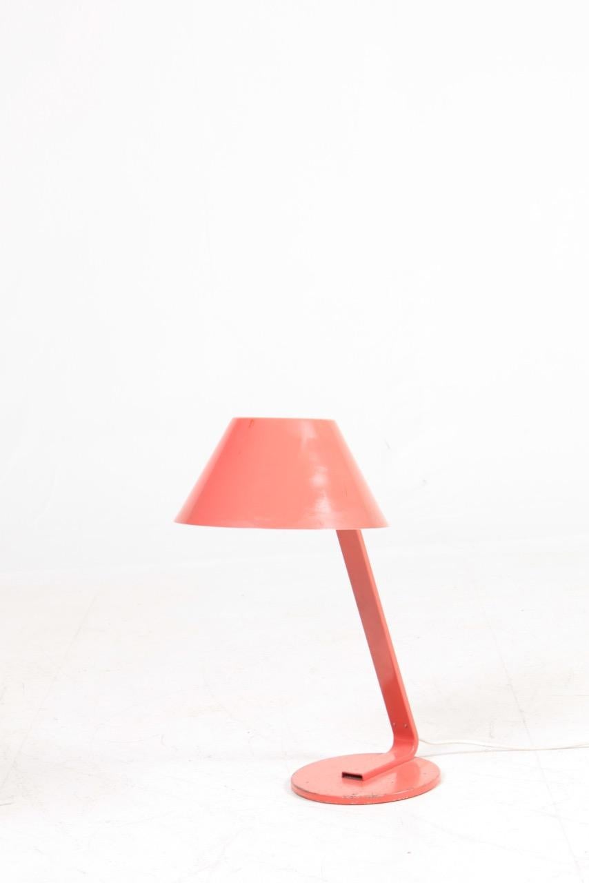 Danish Midcentury Table Lamp, 1960s In Good Condition For Sale In Lejre, DK