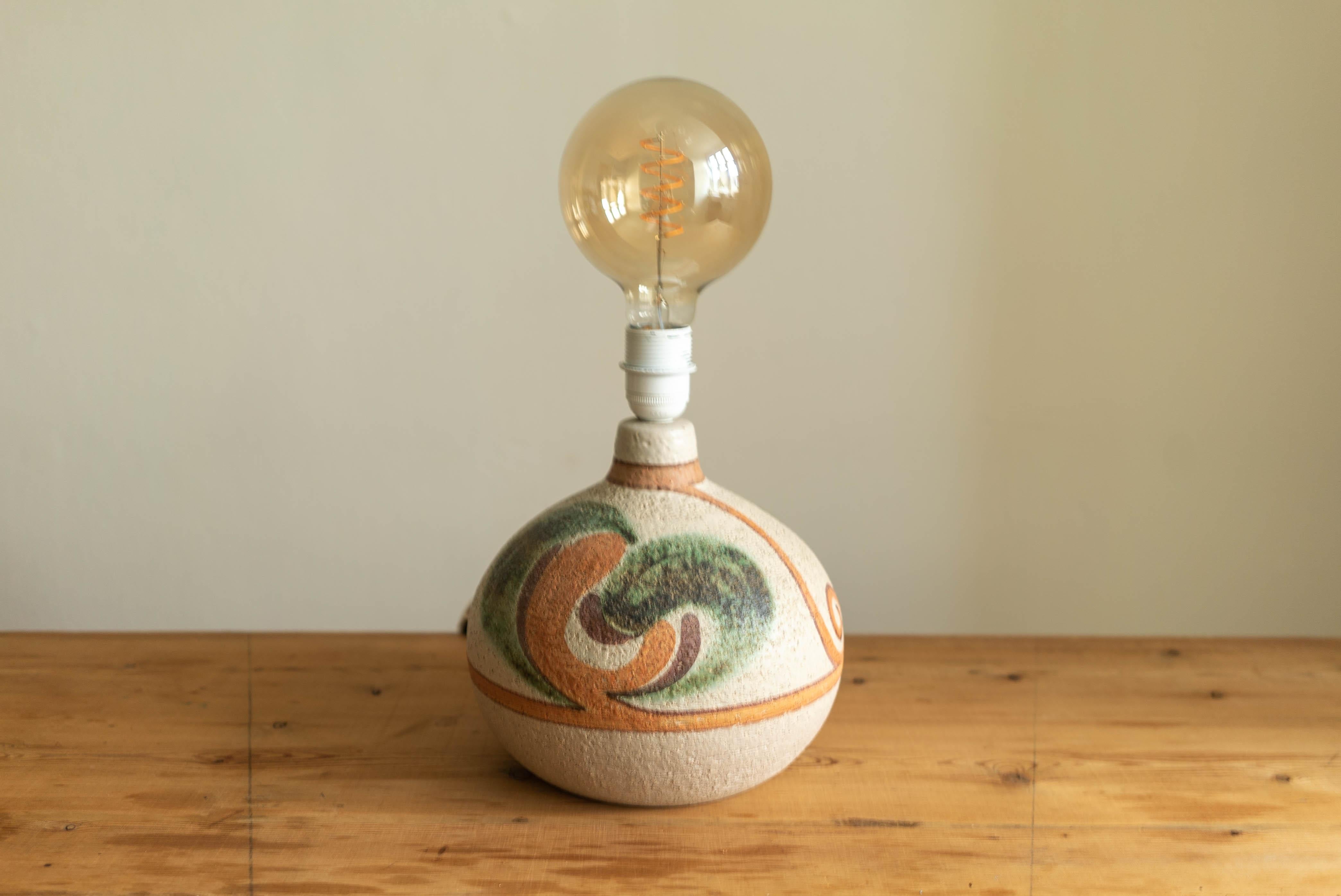 Danois Lampe de table danoise du milieu du siècle Soholm 1960s  NOOMI BACKHAUSEN en vente