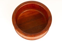 Danish Midcentury Teak Bowl by Nissen, 1960s