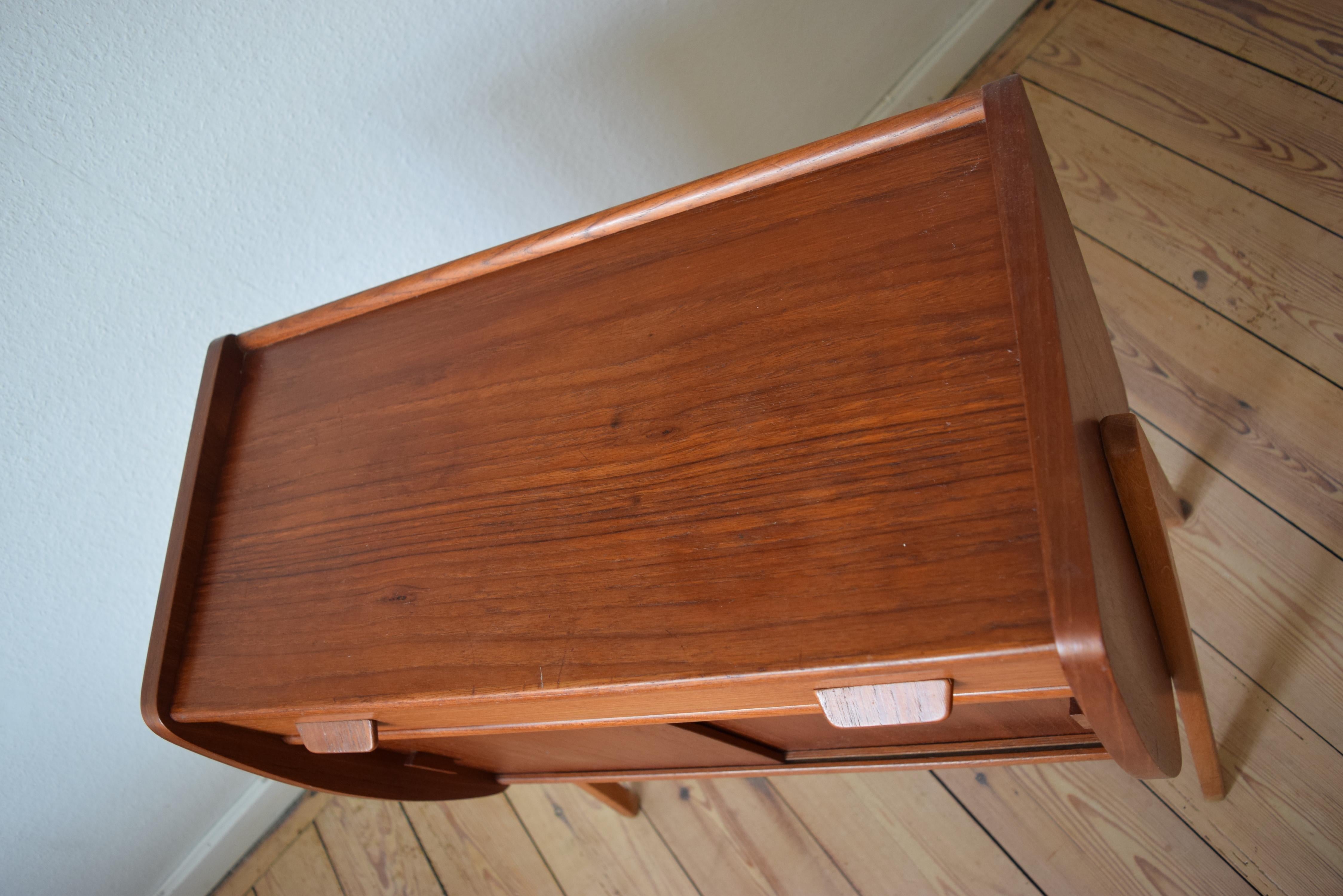 Danish Midcentury Teak Cabinet by Poul Volther In Good Condition In Nyborg, DK