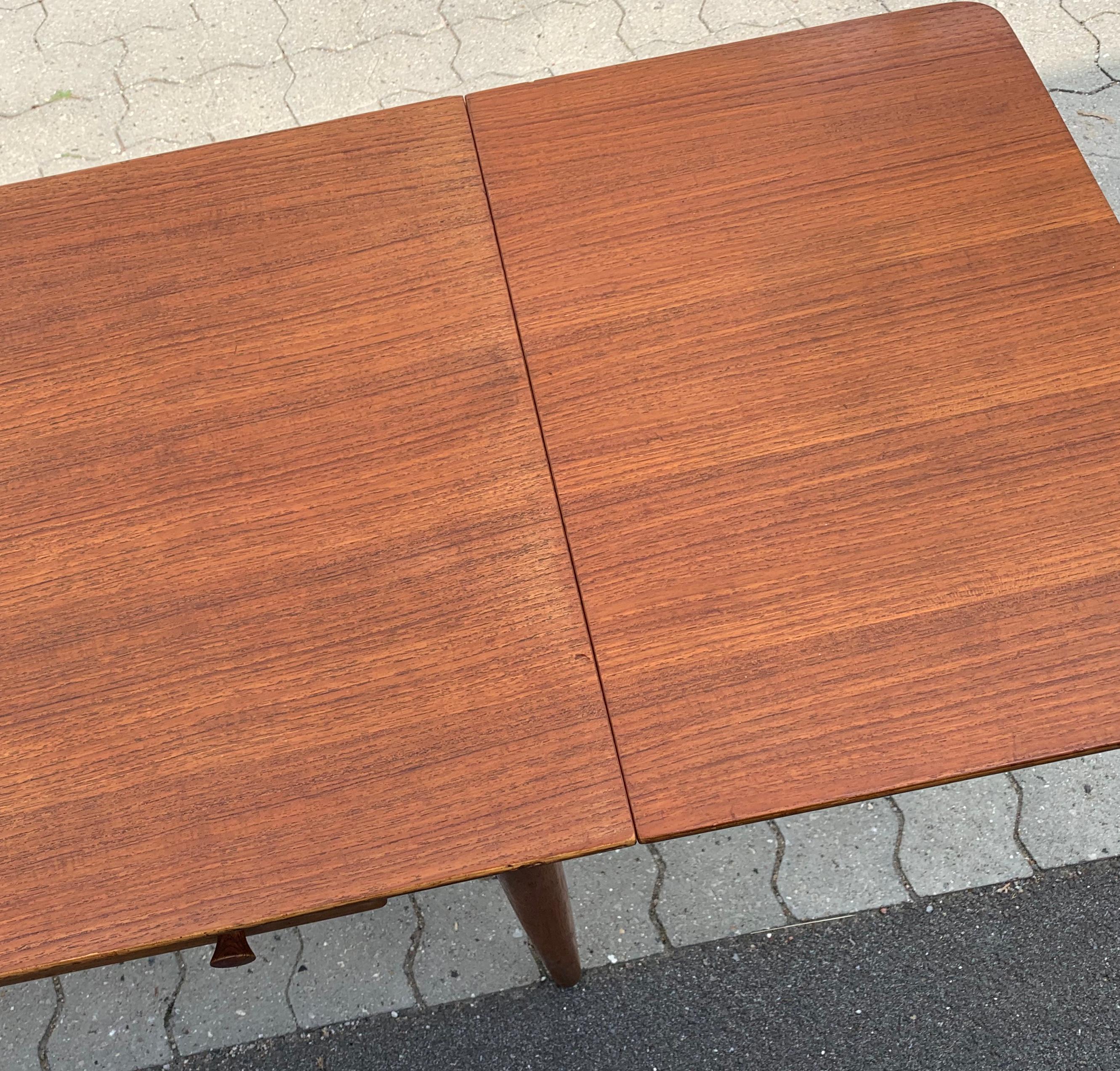 20th Century Danish Midcentury Teak Coffee Table/Cabinet, Denmark, 1960s