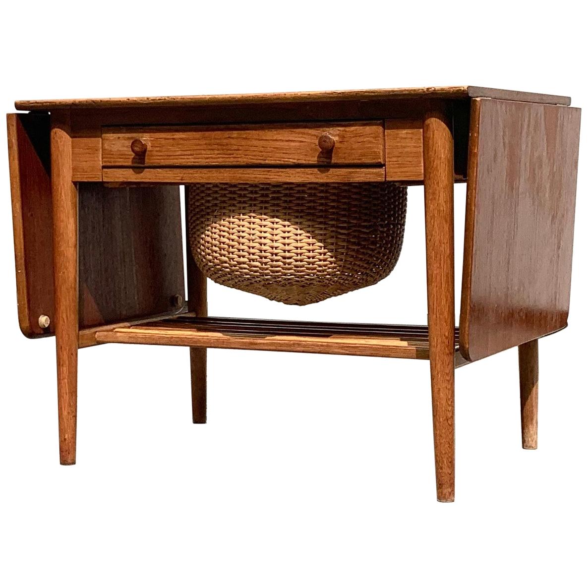 Danish Midcentury Teak Coffee Table/Cabinet, Denmark, 1960s