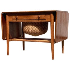 Vintage Danish Midcentury Teak Coffee Table/Cabinet, Denmark, 1960s