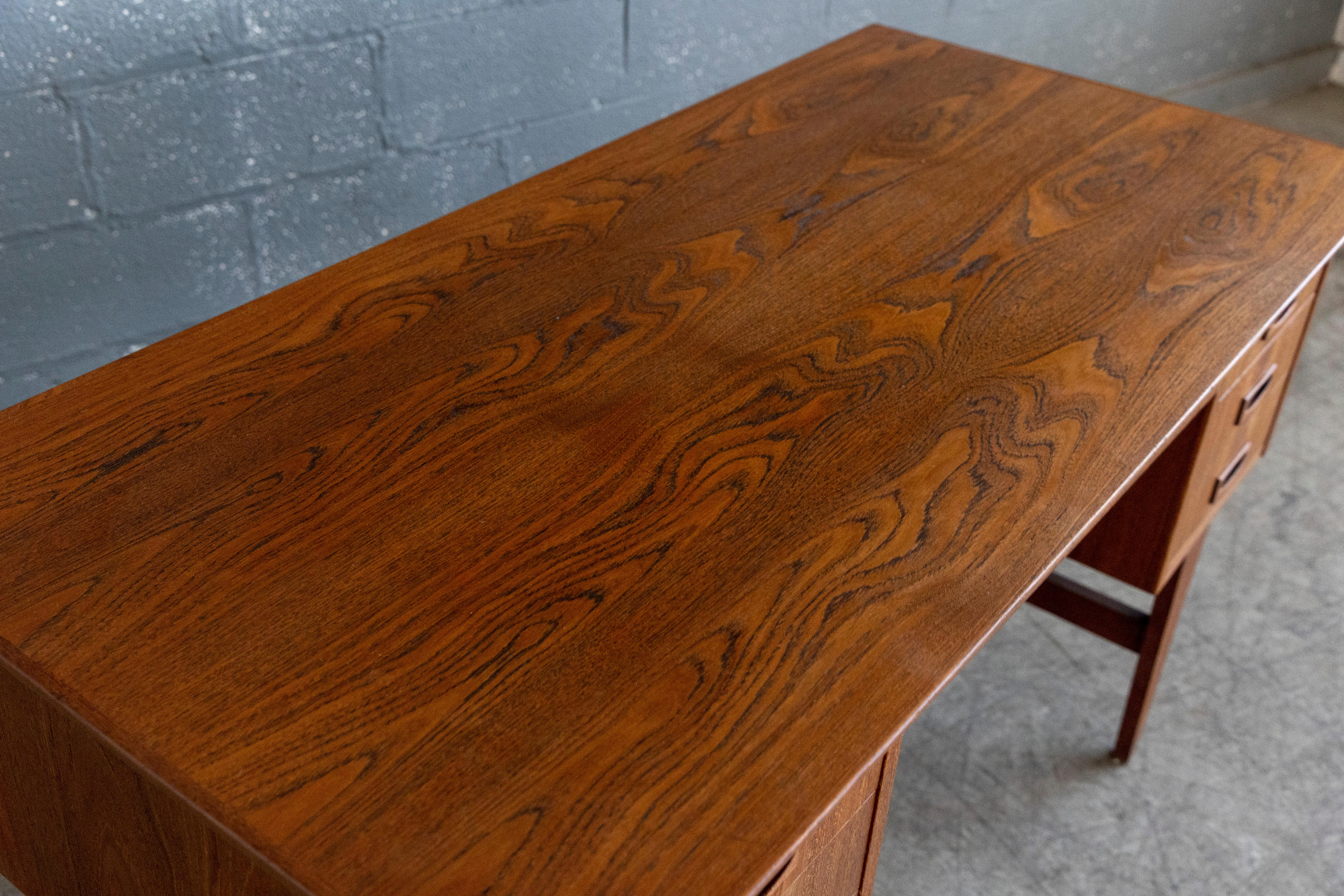 Danish Midcentury Teak Desk in the Style of Kai Kristiansen, 1960's 3