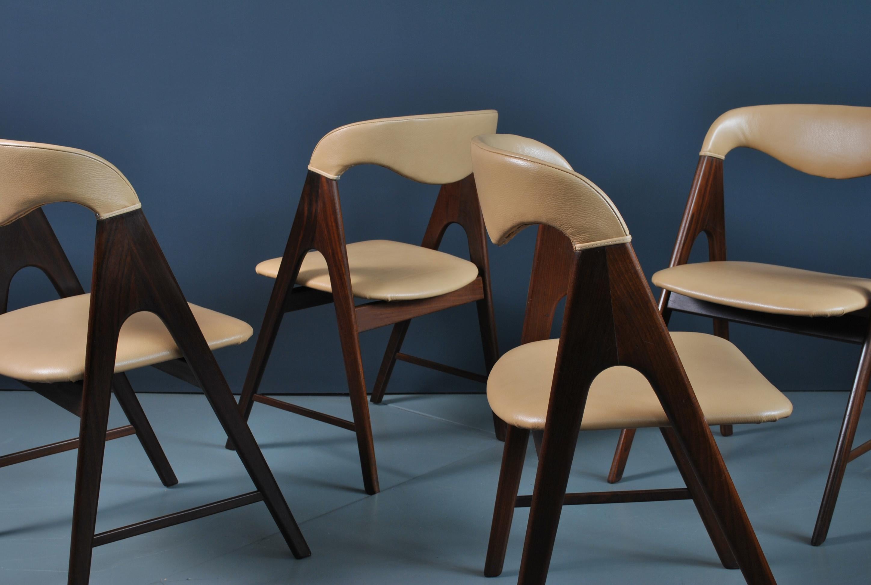 Mid-Century Modern Danish Midcentury Teak Dining Chairs