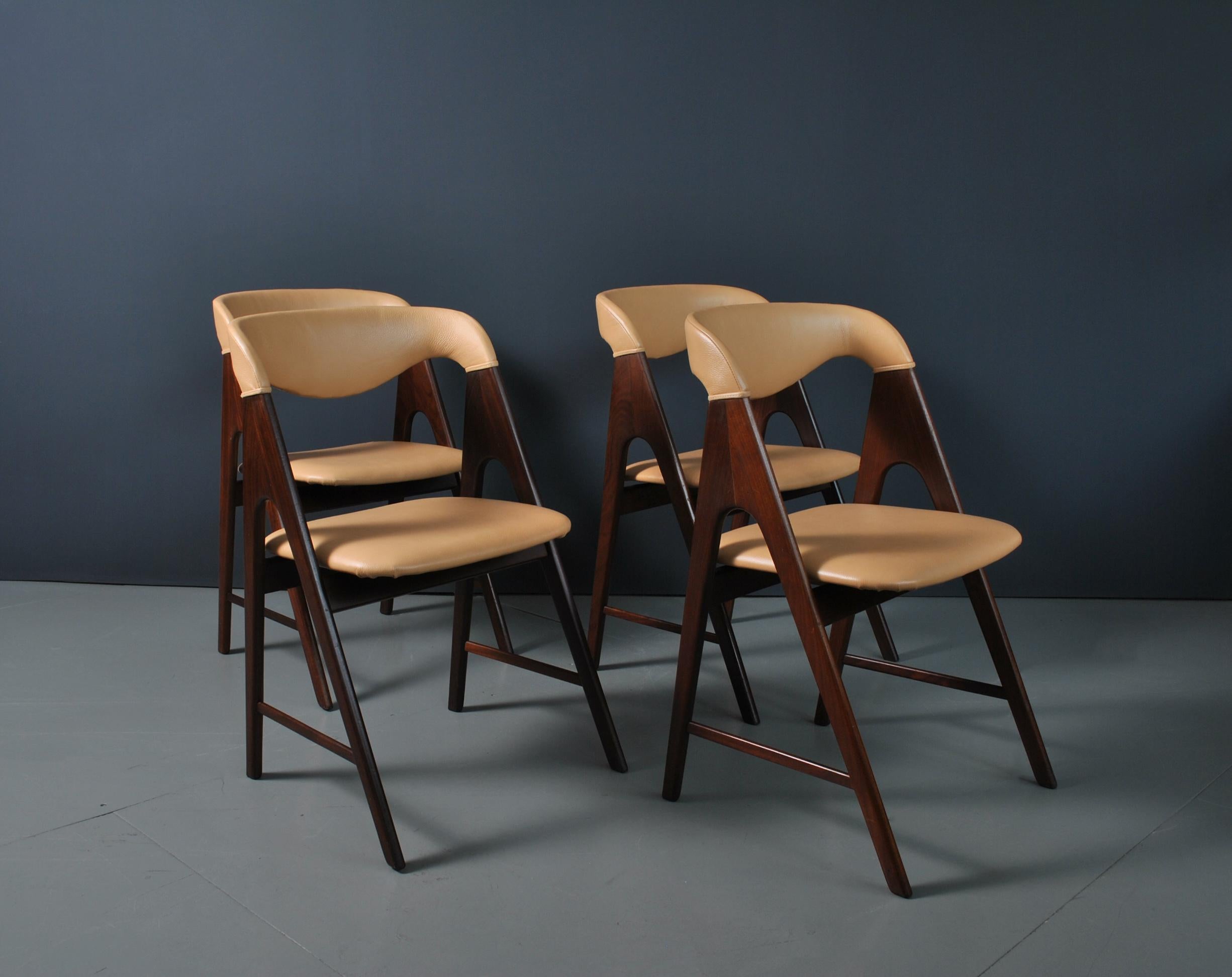 Danish Midcentury Teak Dining Chairs 2