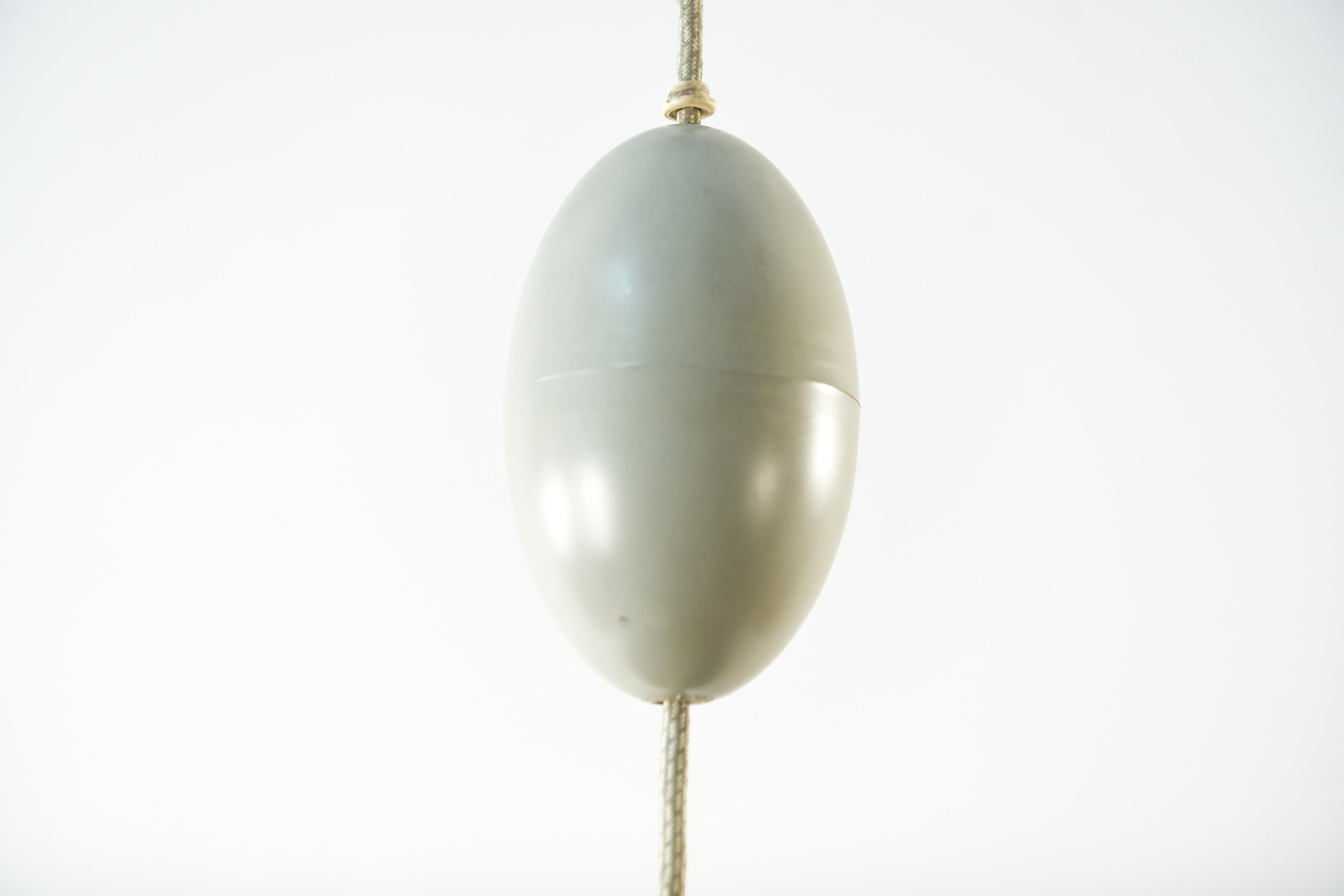 Danish Midcentury Teak Pendant Lamp by Bent Karlby for Lyfa, 1950s 8
