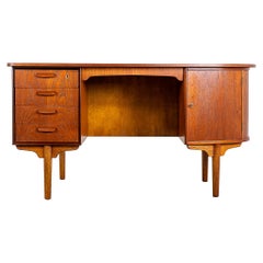 Danish Midcentury Teak Writing Desk Danish Midcentury Teak Writing Desk