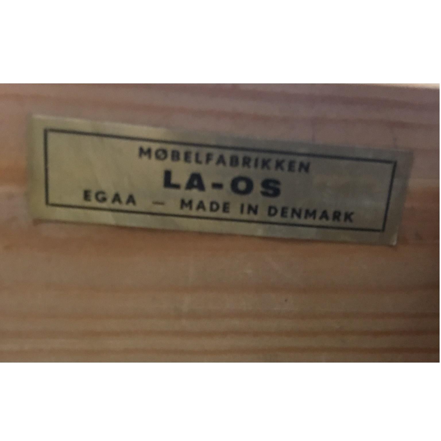 Dänischer Teak-Schreibtisch mit sechs Schubladen:: um 1960er Jahre (Mitte des 20. Jahrhunderts)