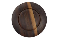 Danish Midcentury, Jens H. Quistgaard, Three Cover Plates, Rosewood, Kronjyden