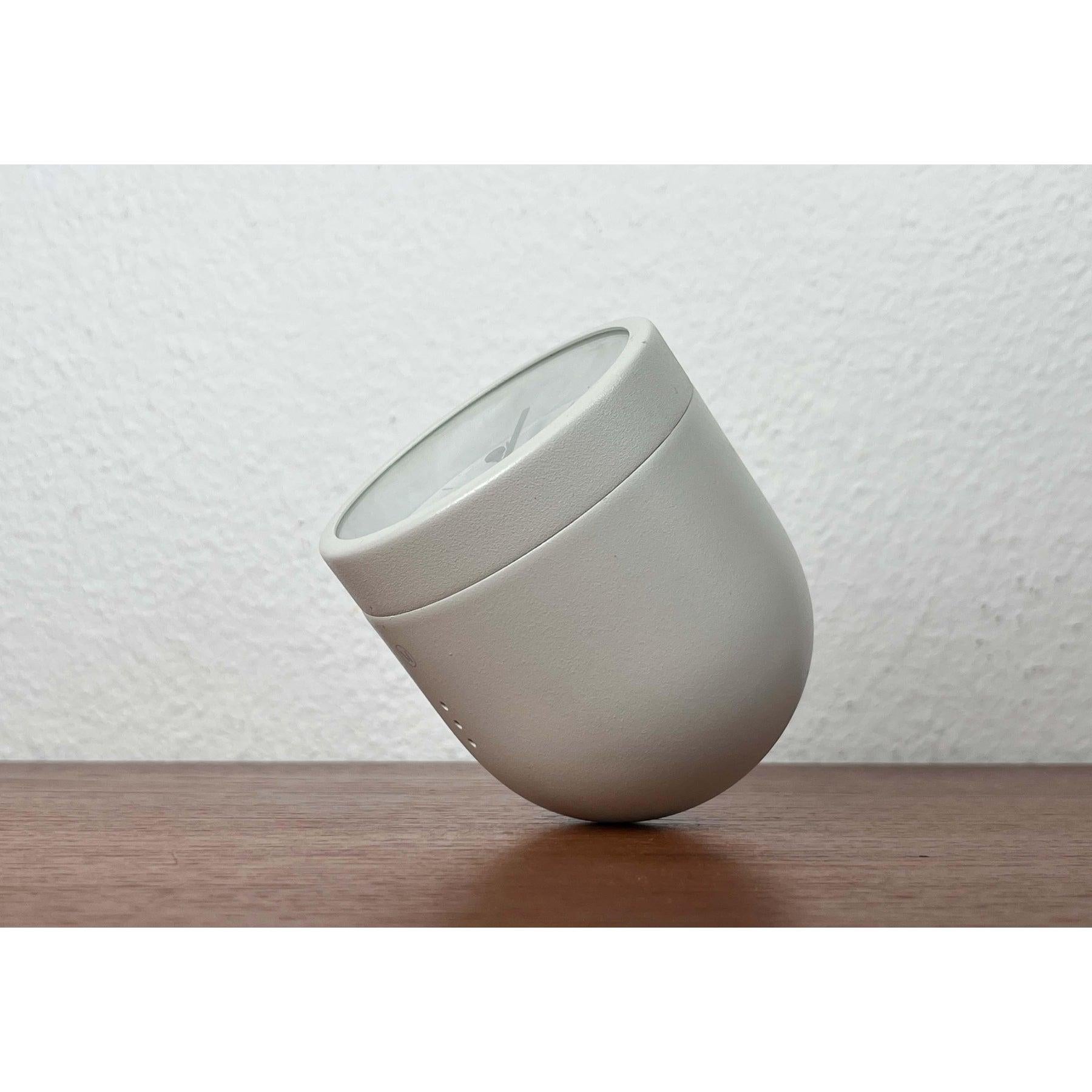 German Danish Minimalist Model Norm Tumbler Alarm Clock by Norm Architects for Menu For Sale