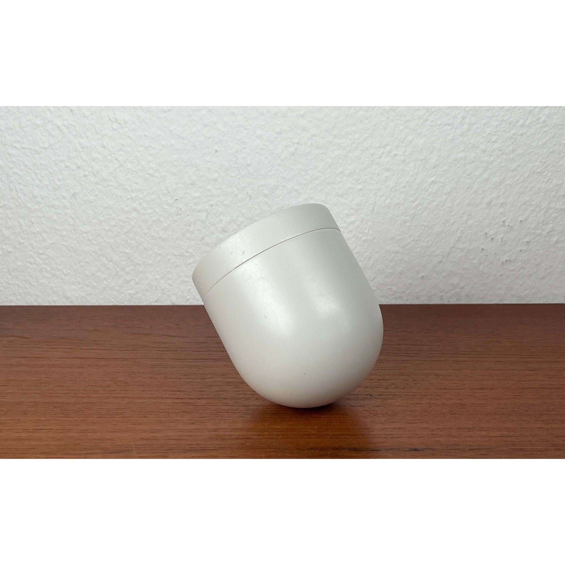 Danish Minimalist Model Norm Tumbler Alarm Clock by Norm Architects for Menu For Sale 2