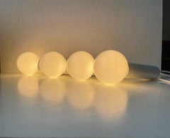 Danish Minimalist White Bundle Pendant Lamp by Lyskær