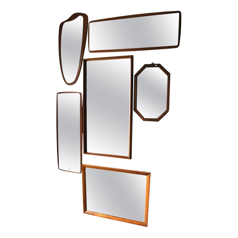 Danish Mirror, Various Styles For Sale