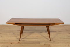 Danish Model 100 Teak Coffee Table from Omann Jun, Denmark, 1950s