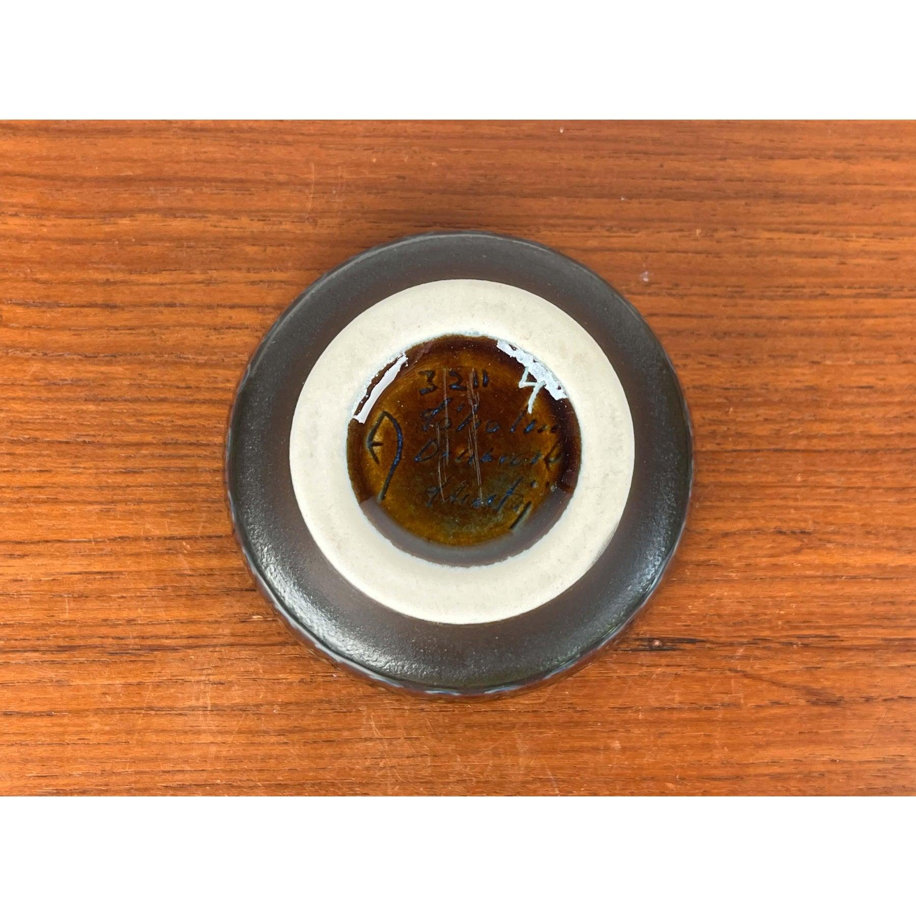 Danish Model 3211 Pottery Candleholder by Einar Johansen for Søholm, 1960s For Sale 1