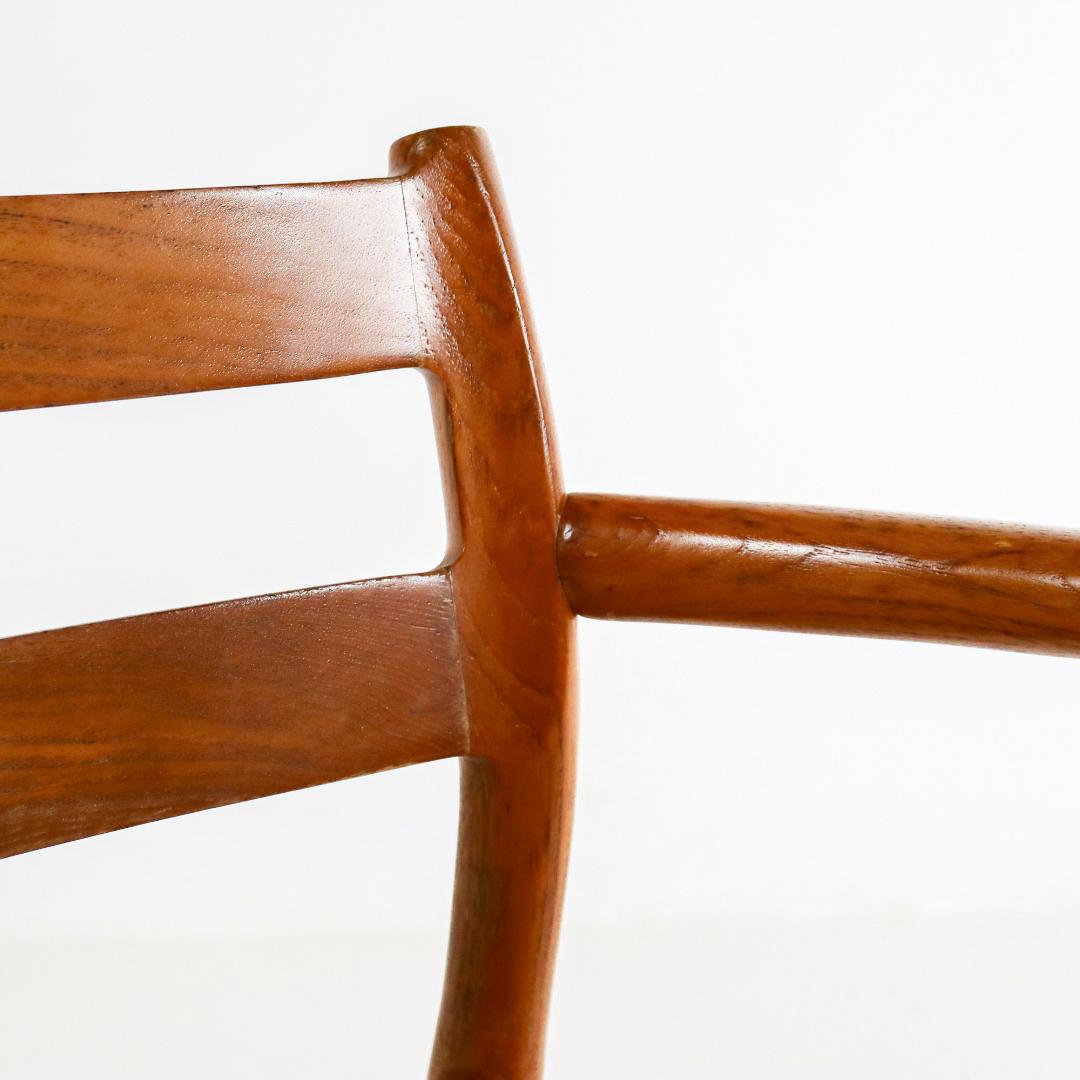 Danish Model 67 Dining Chair by Niels Möller 1960s For Sale 5