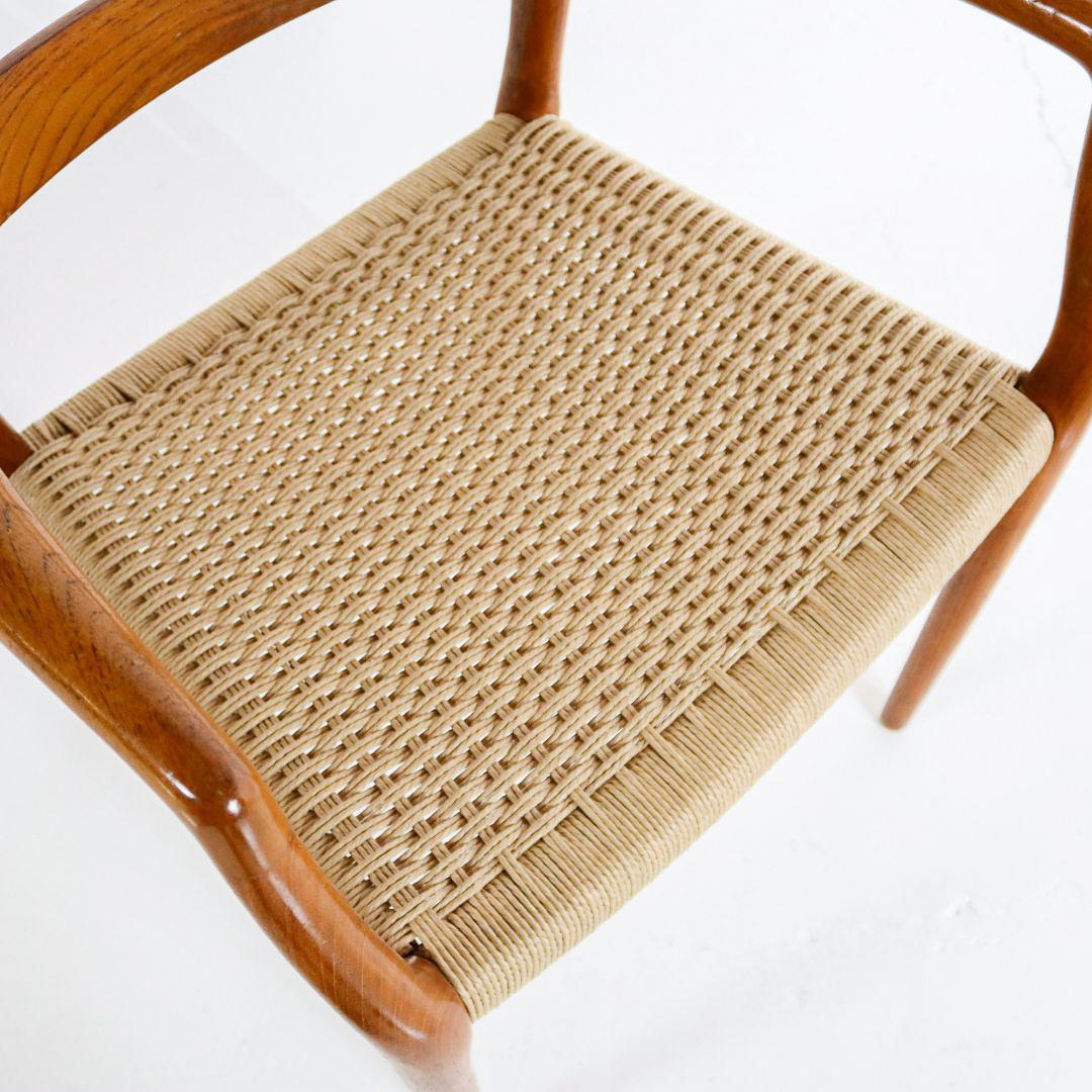 Danish Model 67 Dining Chair by Niels Möller 1960s For Sale 6