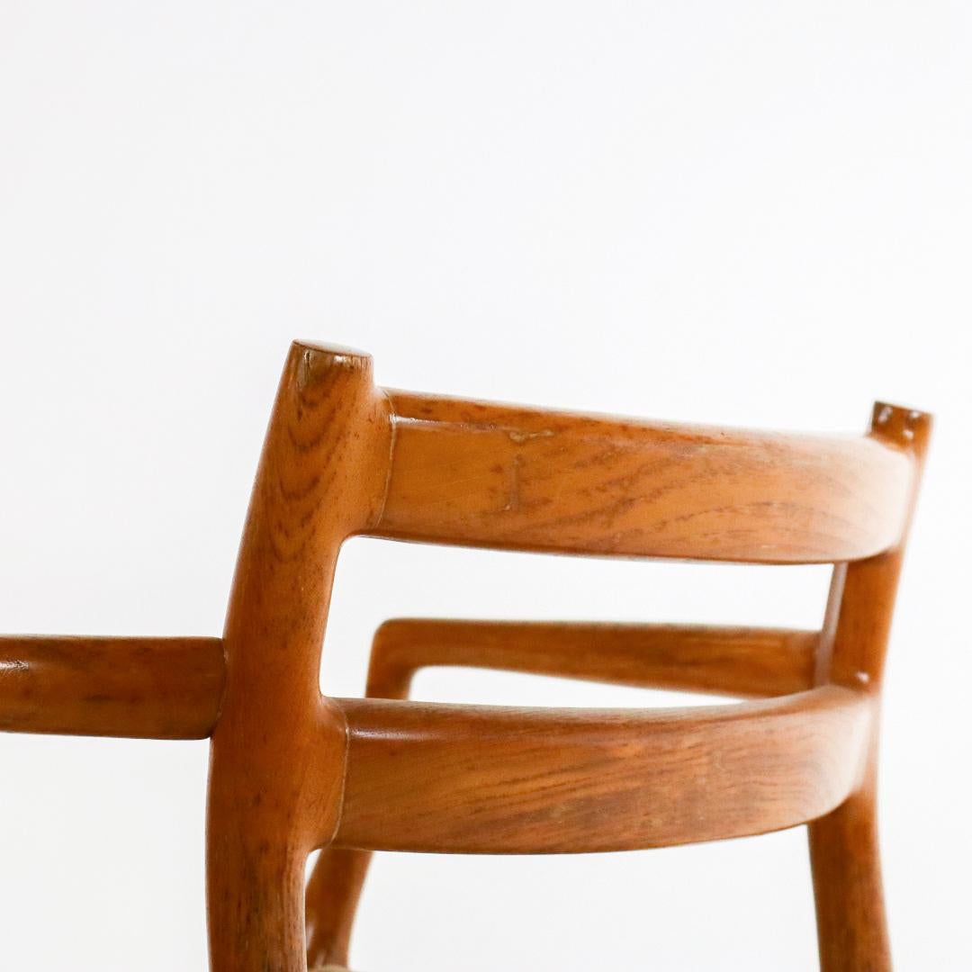 Danish Model 67 Dining Chair by Niels Möller 1960s For Sale 2