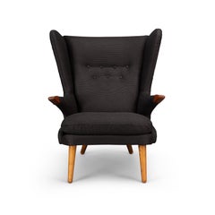Fauteuil danois Modèle 91 Wingback de Svend Skipper pour Skipper Møbler:: 1950