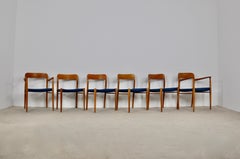 Danish Model No. 75 Chair by Niels O. Møller for J. L. Møllers Møbelfabrik, 1970