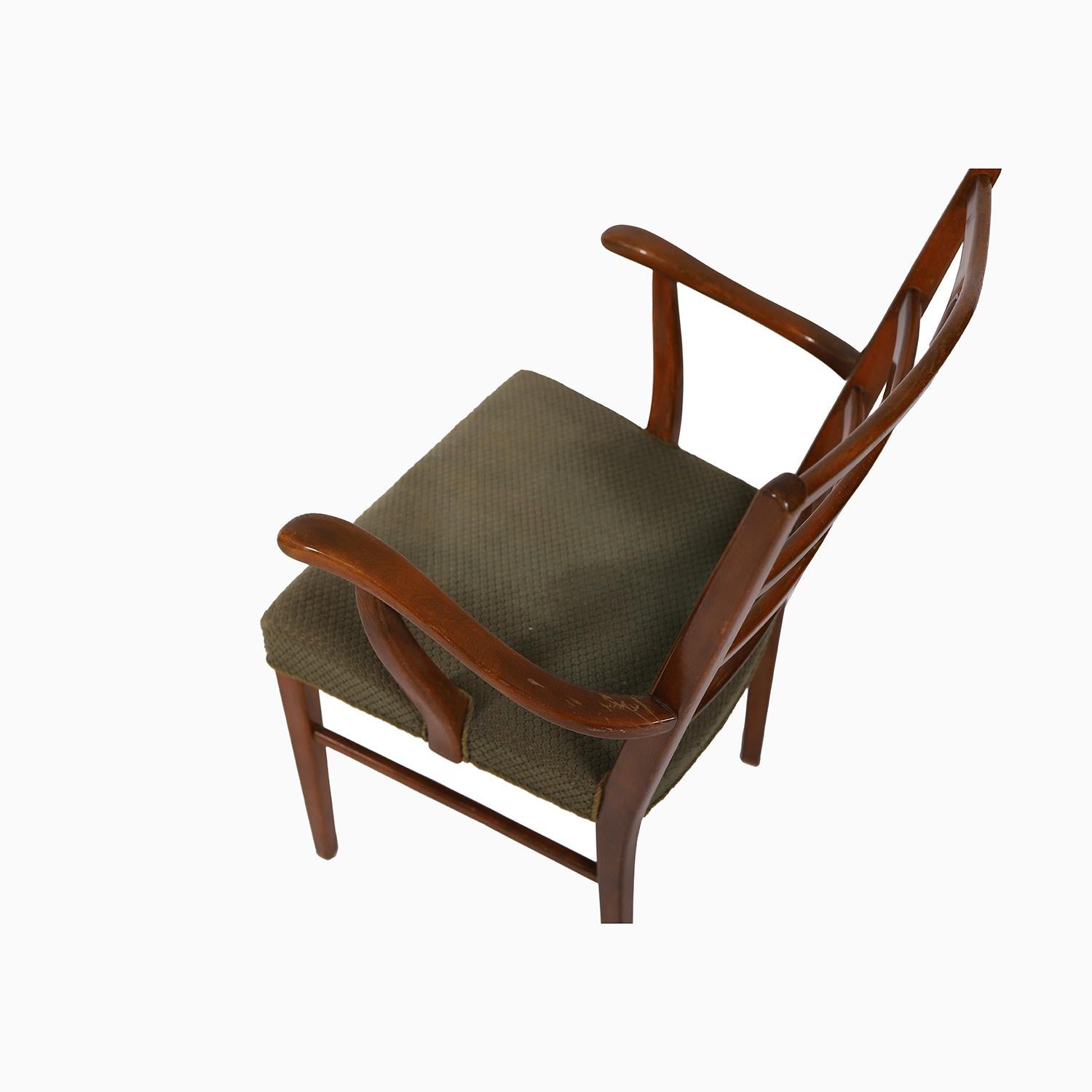 Scandinavian Modern Danish Modern 1940s Occasional Armchair For Sale